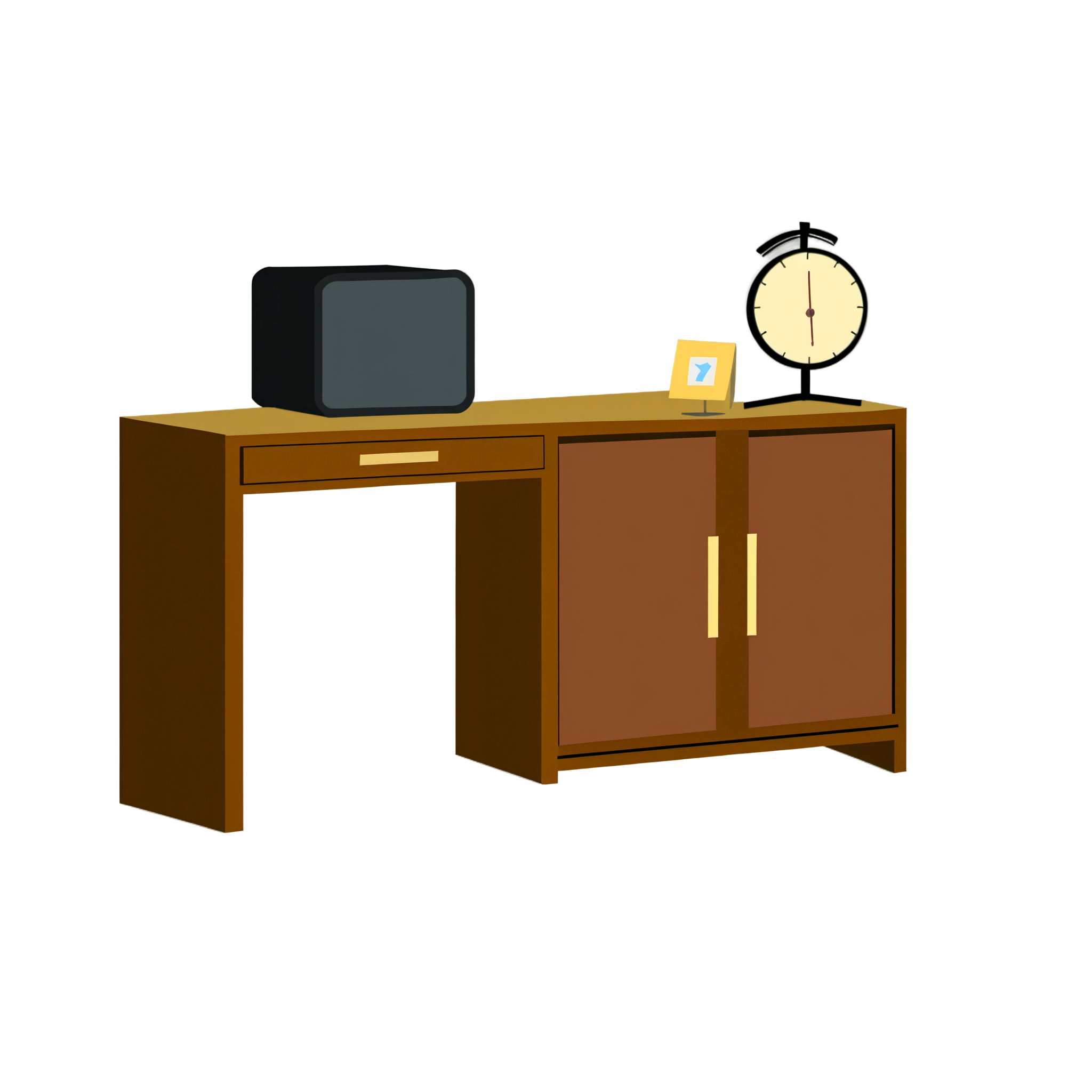 Room illustration material design