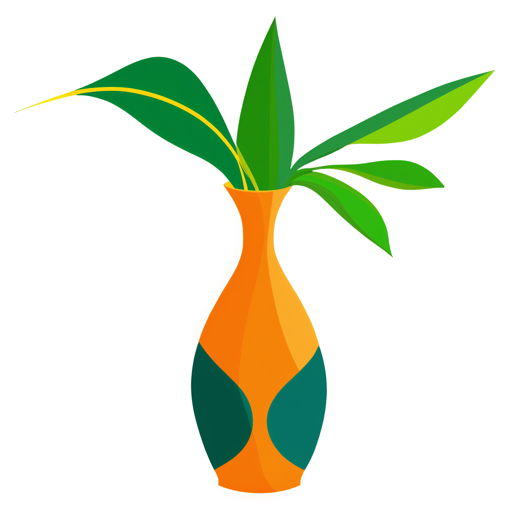 Vase Illustration Material Design
