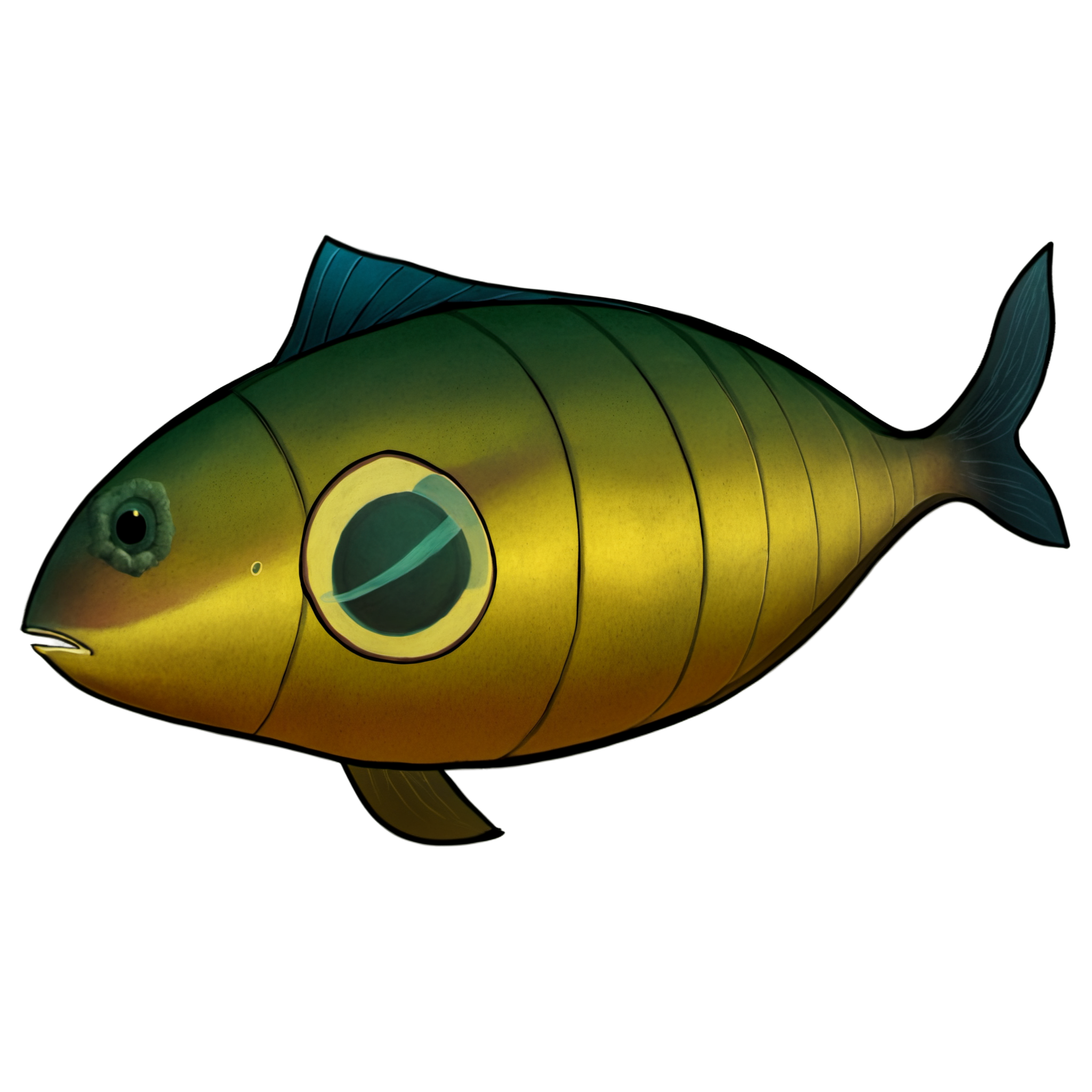 Deep Sea Illustration Materials