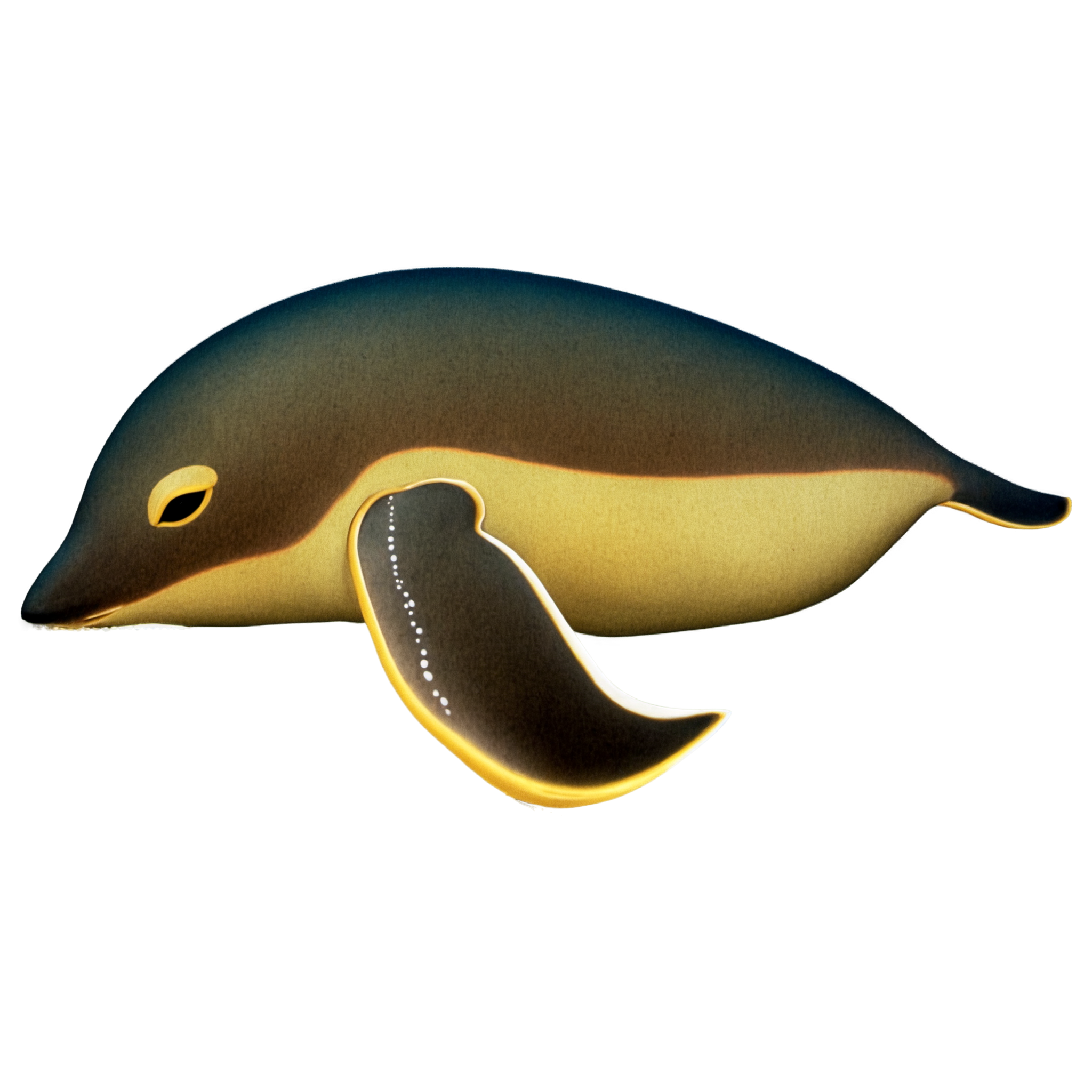 Marine animal illustration materials