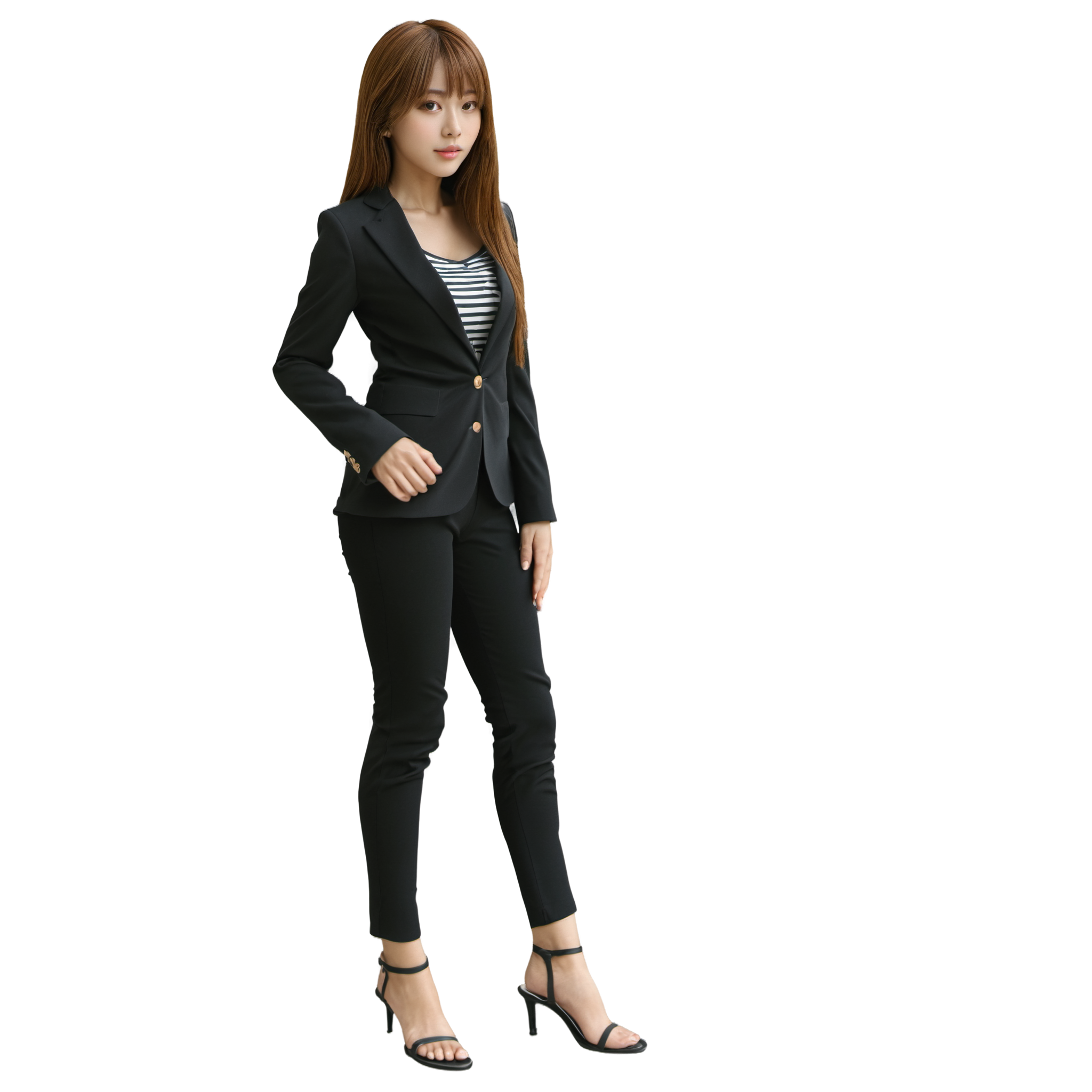 Anime illustration website PNG materials