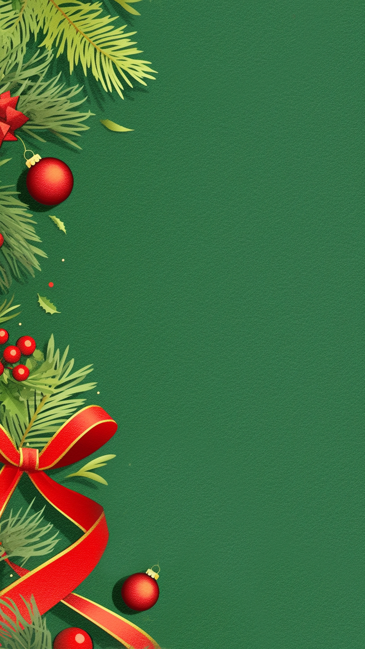 Only Beautiful Christmas Tree Christmas Festival Background