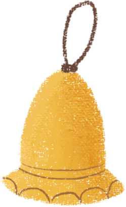 Christmas element bell