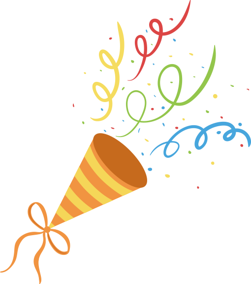 Cartoon birthday materials
