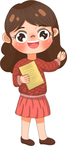 long-haired female teacher