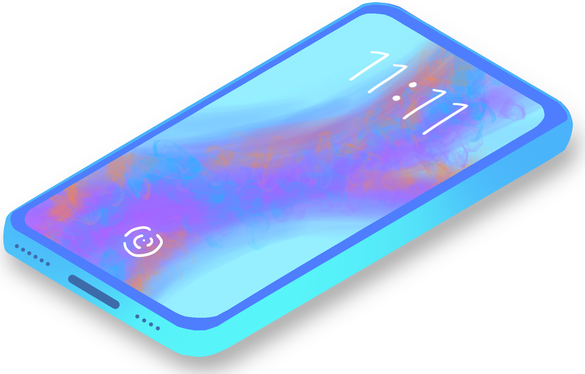 Color Gradient Phone