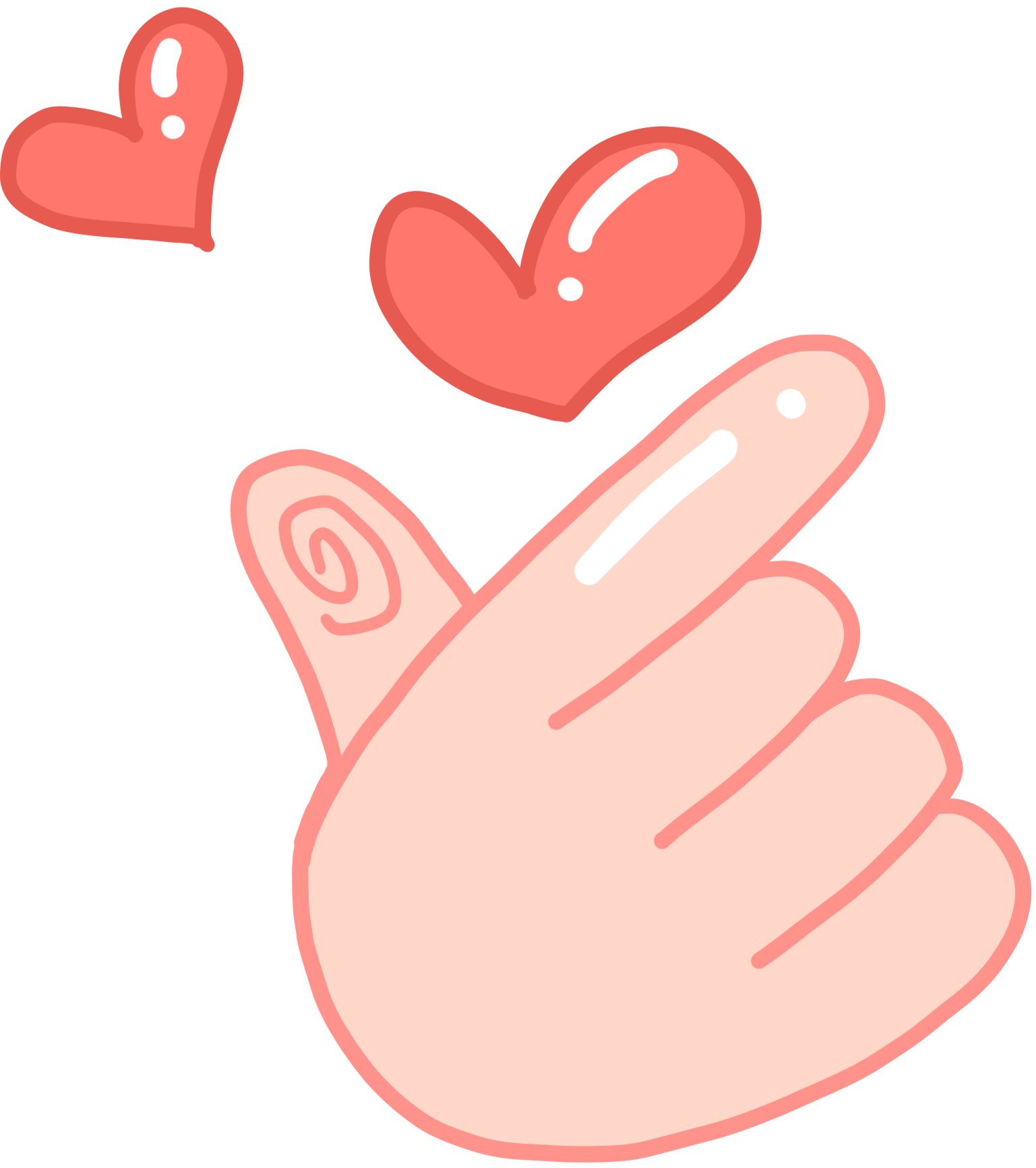 Heart gesture