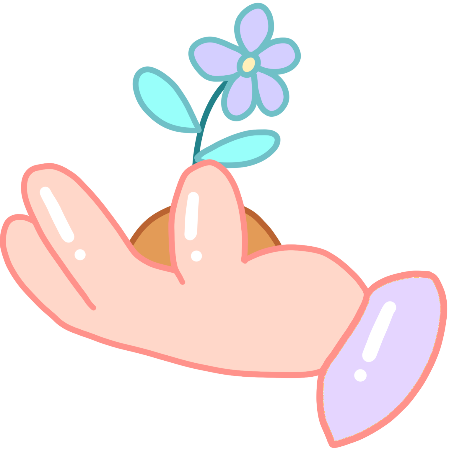 Dragging Flowers