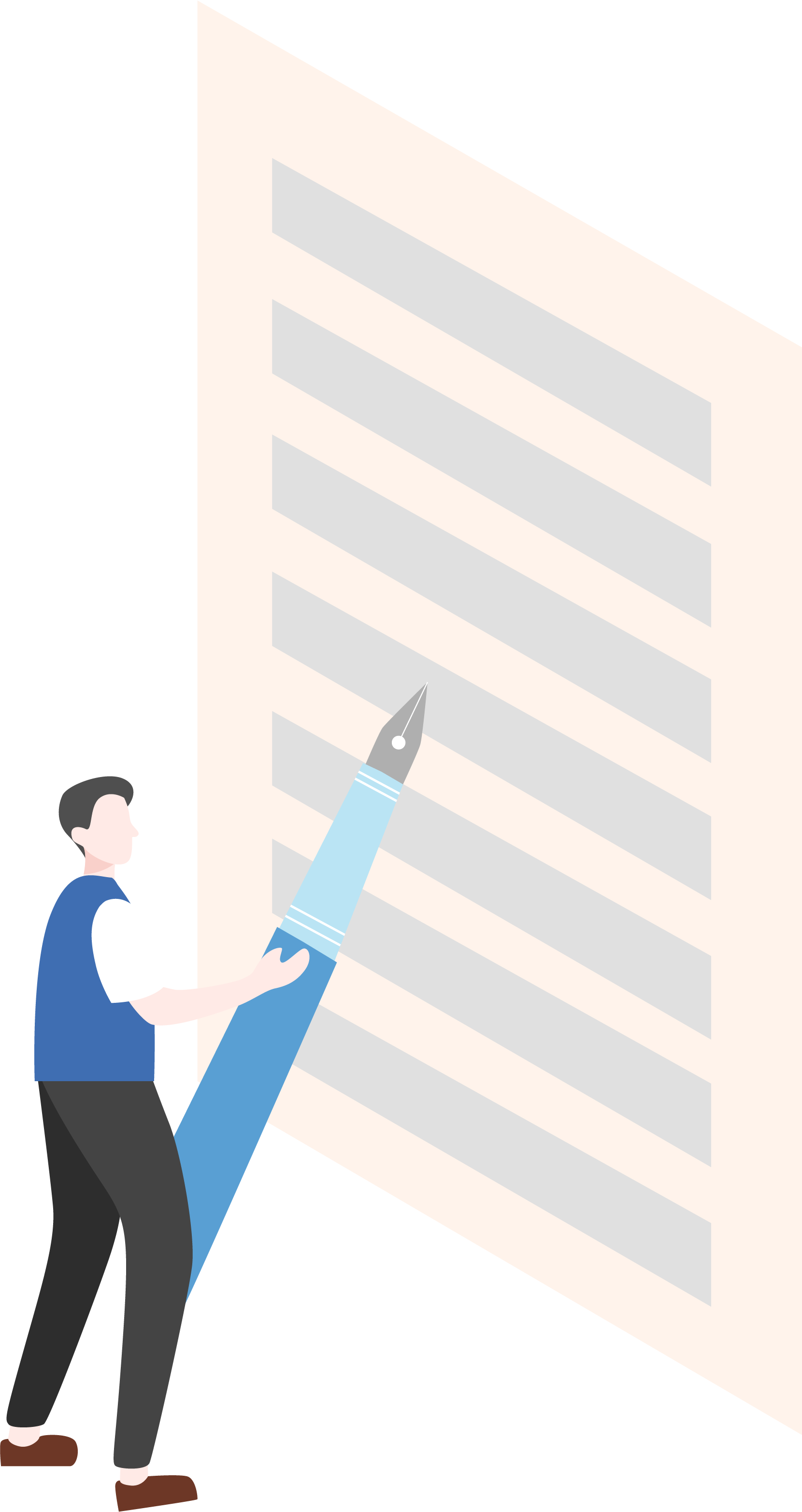 Hand-drawn Characters / Resume