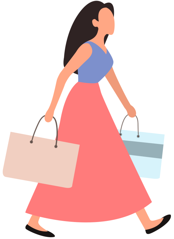 Double Eleven Shopping Characters