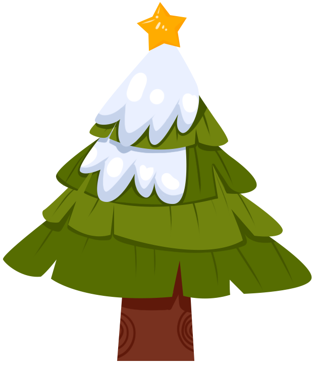 Christmas pine tree