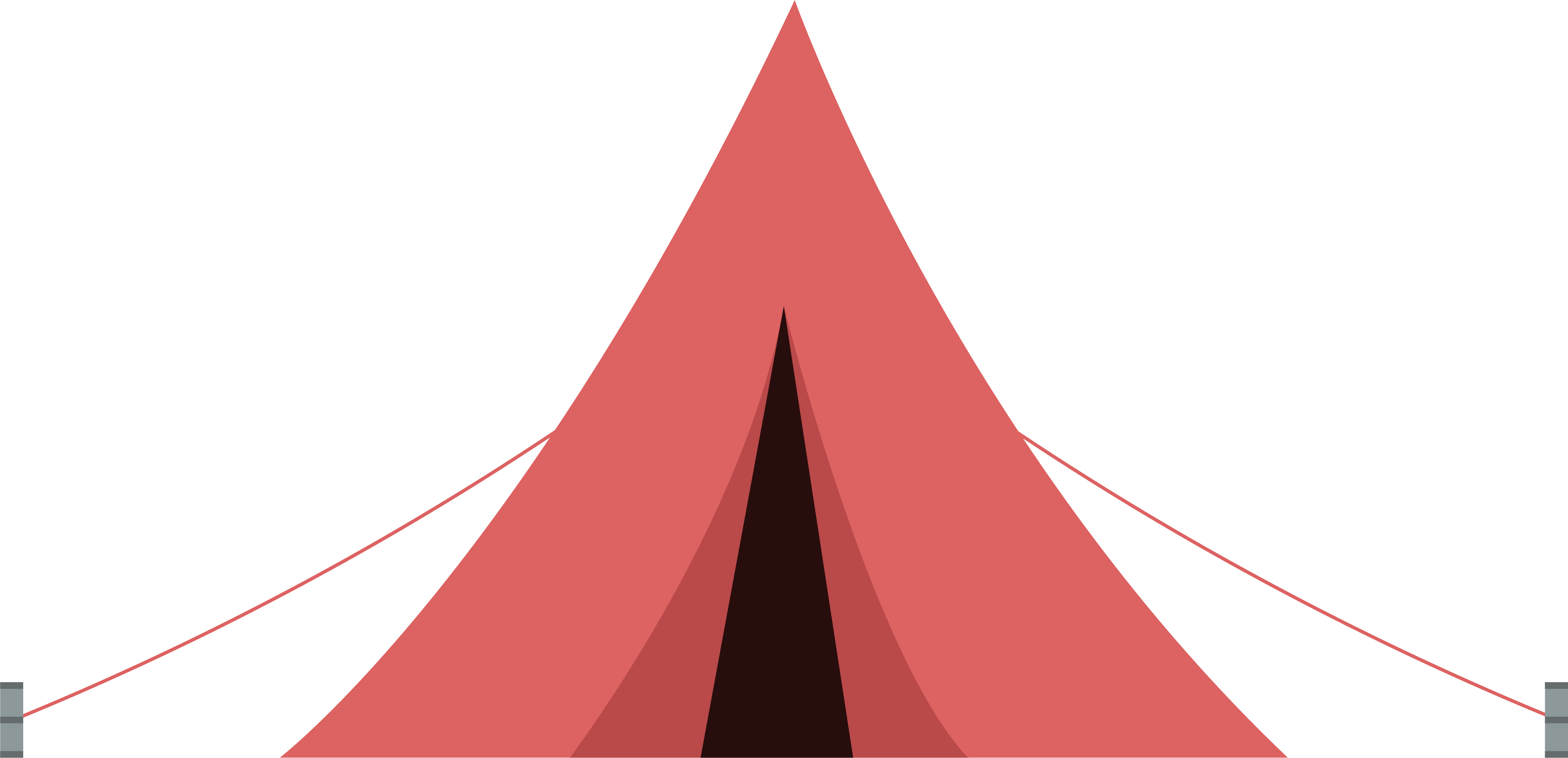 Pink tent