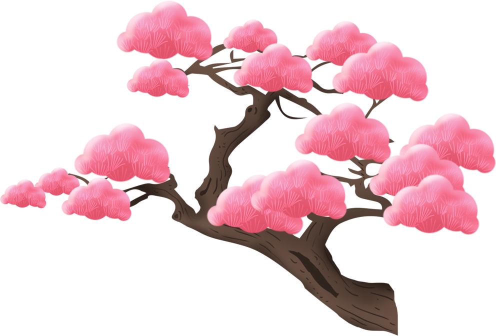 Pink tree
