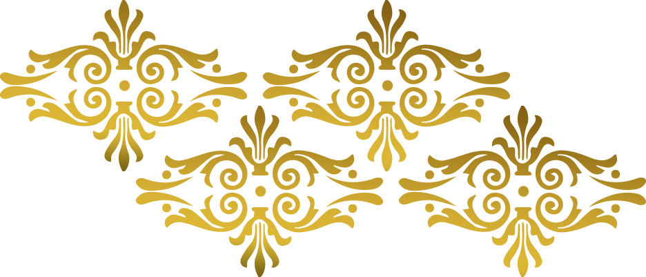 Golden gradient pattern material