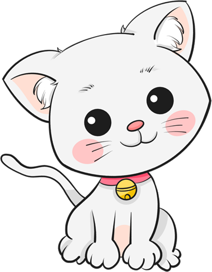 Cartoon Cute Bell Cat