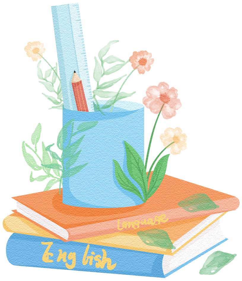 Flowers and Books