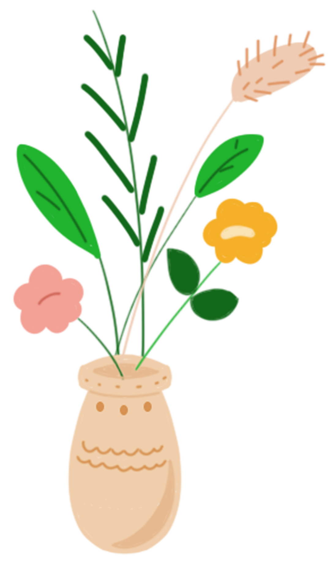 Illustration of a vase