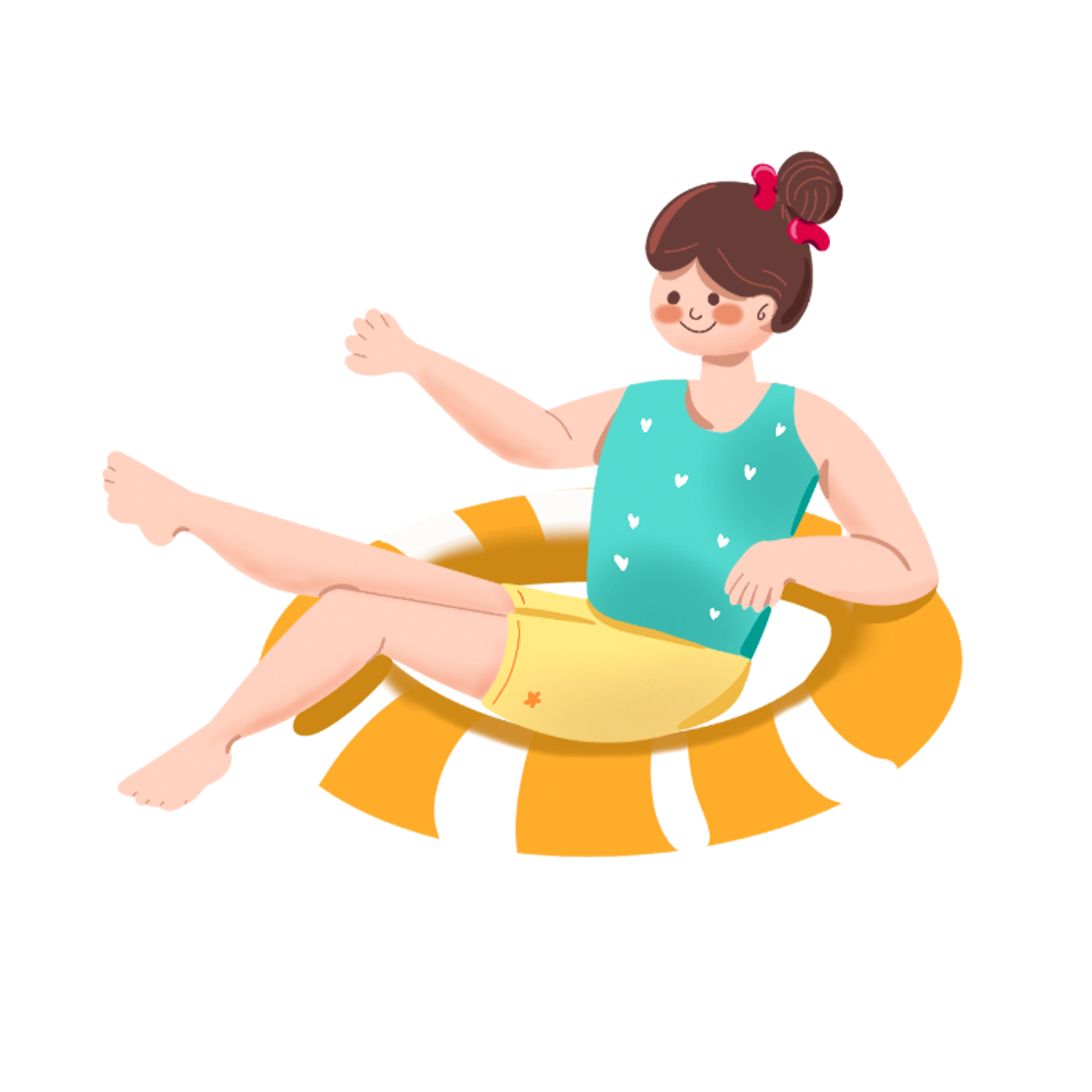 Swimming ring girl images