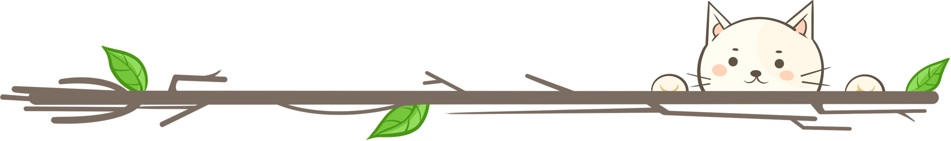 Cat branch picture