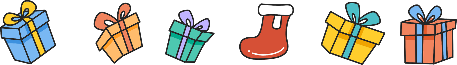 Christmas divider image