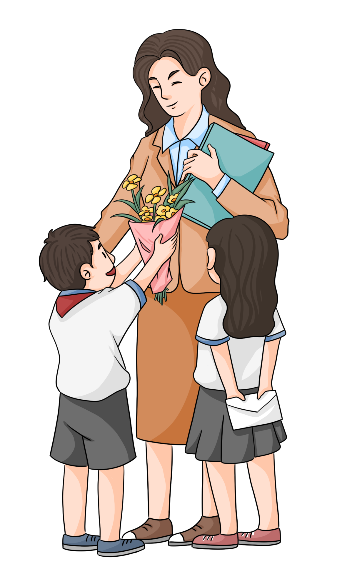Teacher's Day elements, teacher elements, education elements