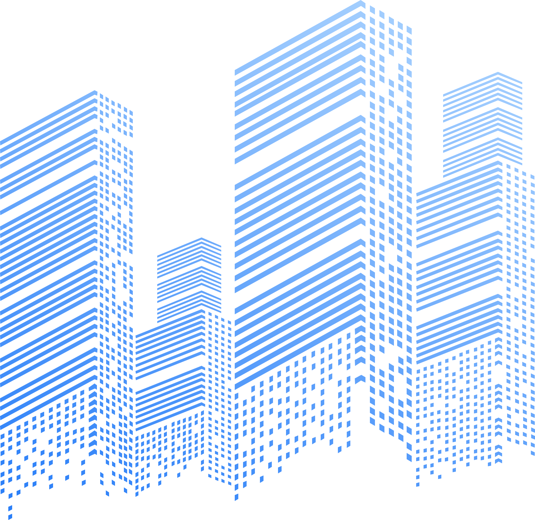 Particle technology building city image