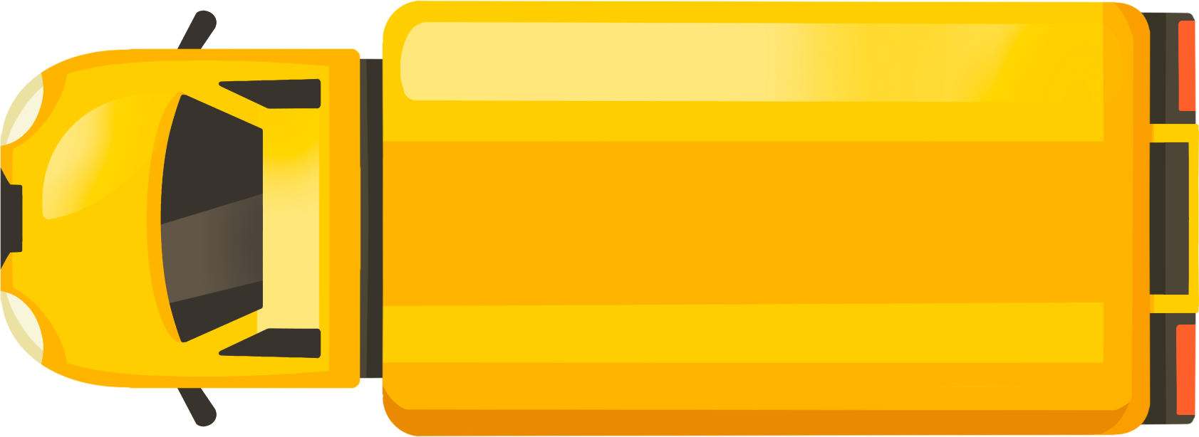 Logistics transportation traffic yellow car image