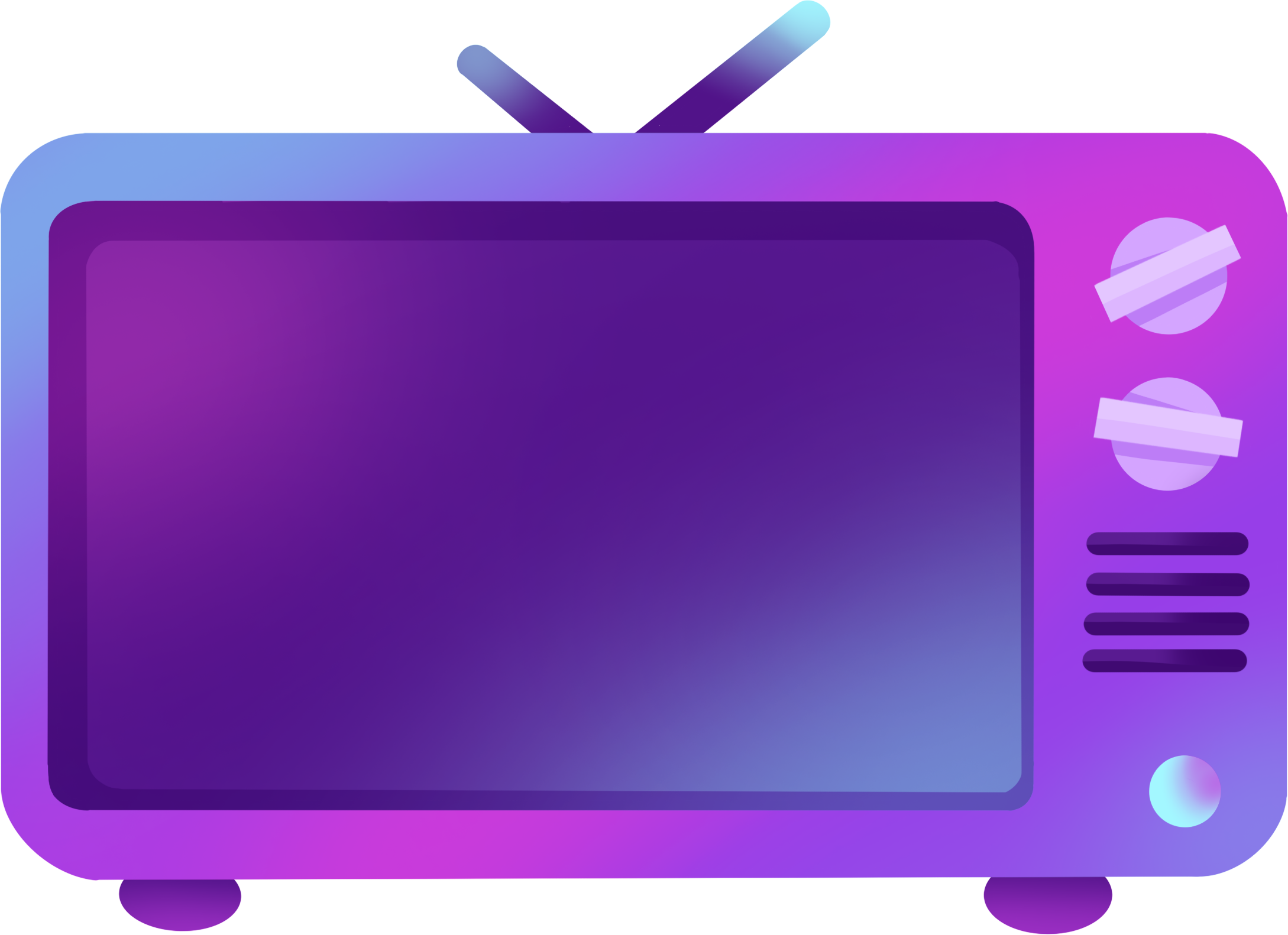 Image of an old-fashioned retro nostalgic television