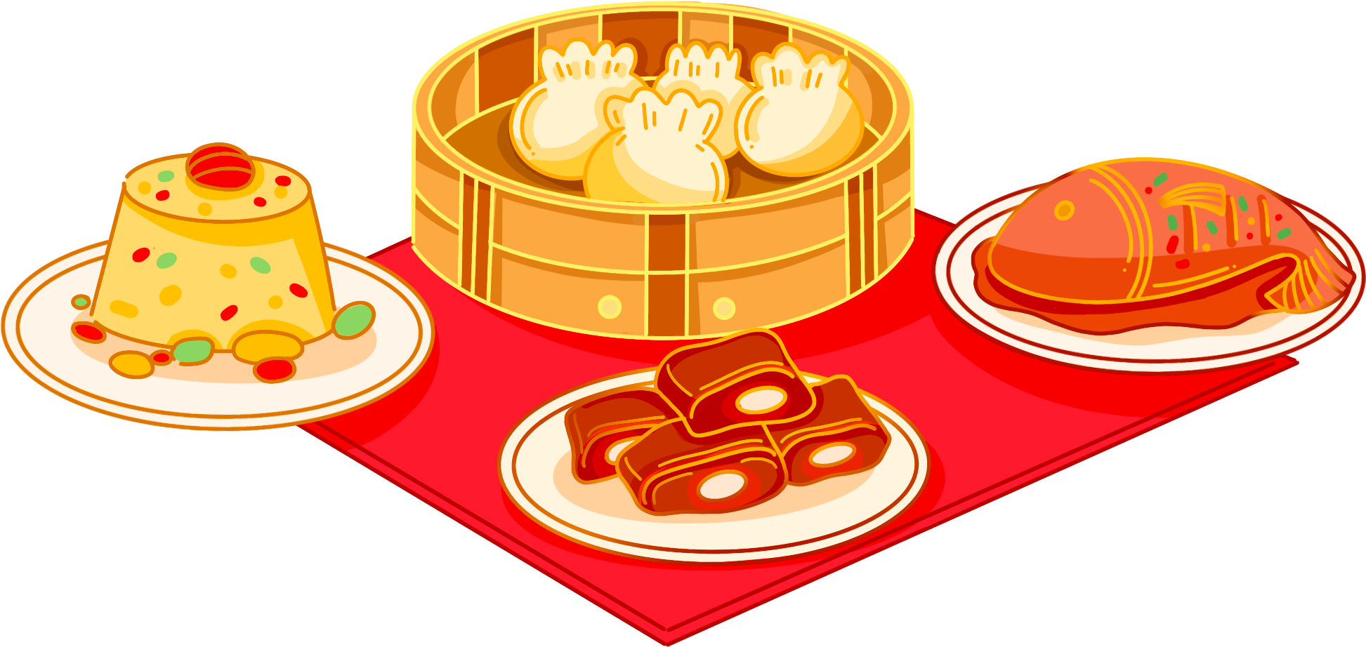 Family Reunion New Year's Eve Dinner Dishes Images