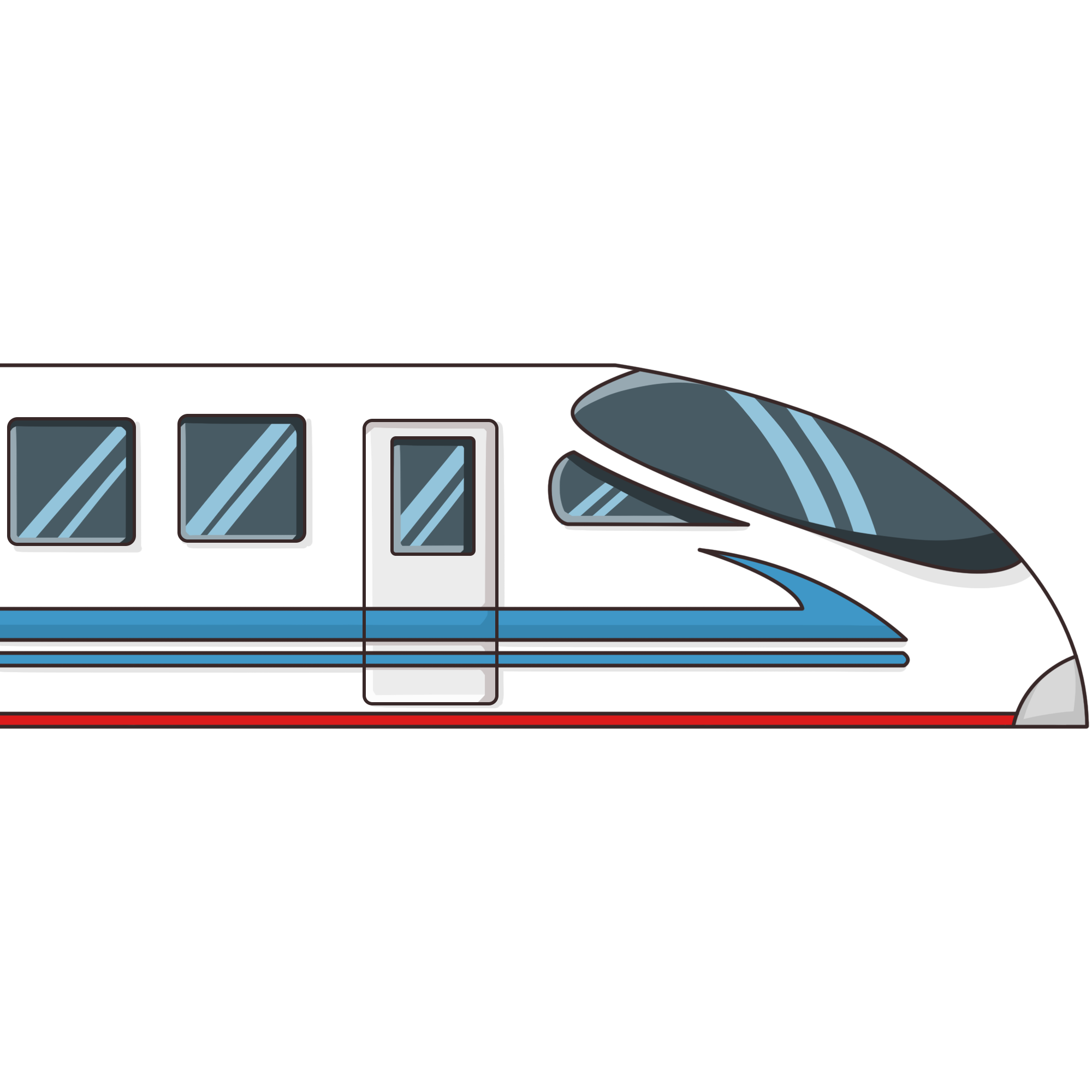 Maglev train head image