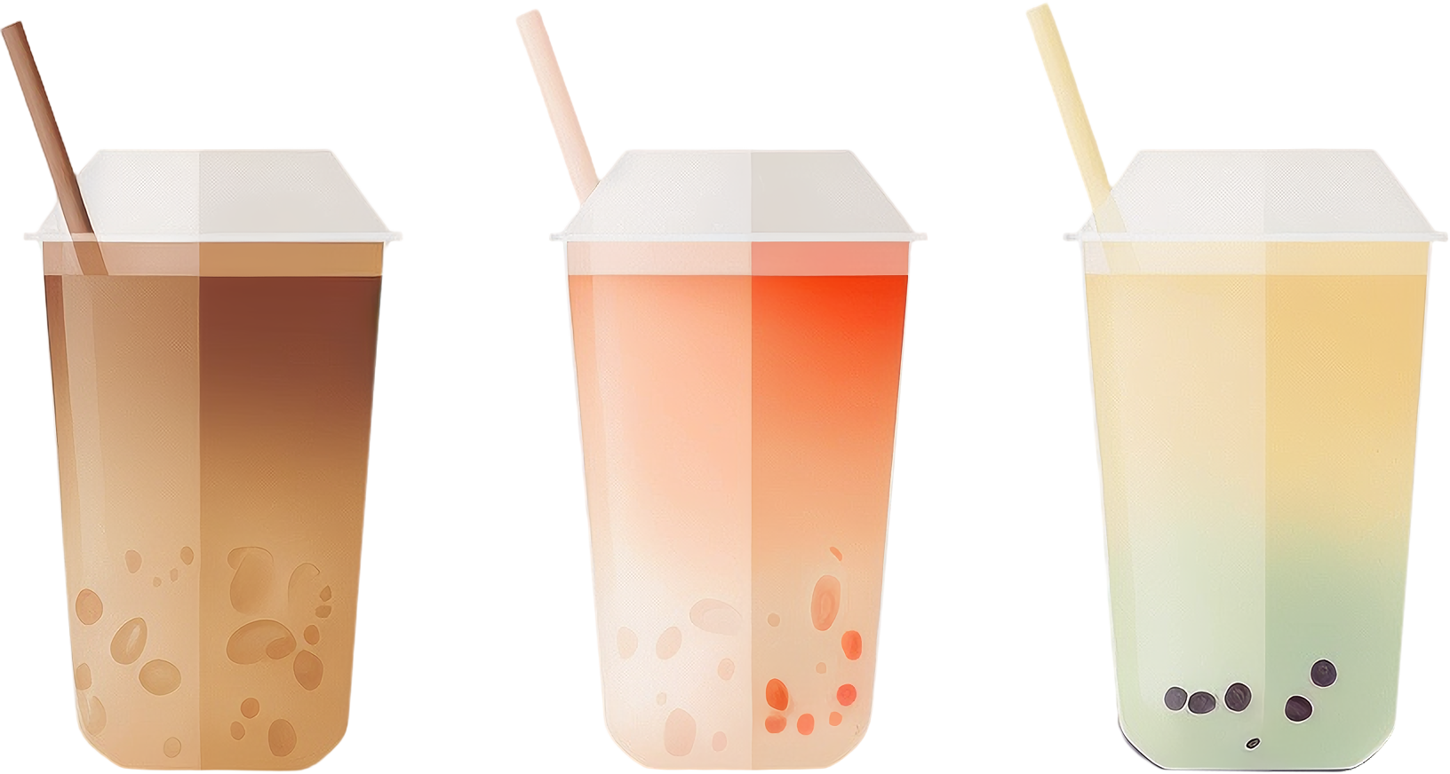 Summer Refreshing Beverage Illustration Material