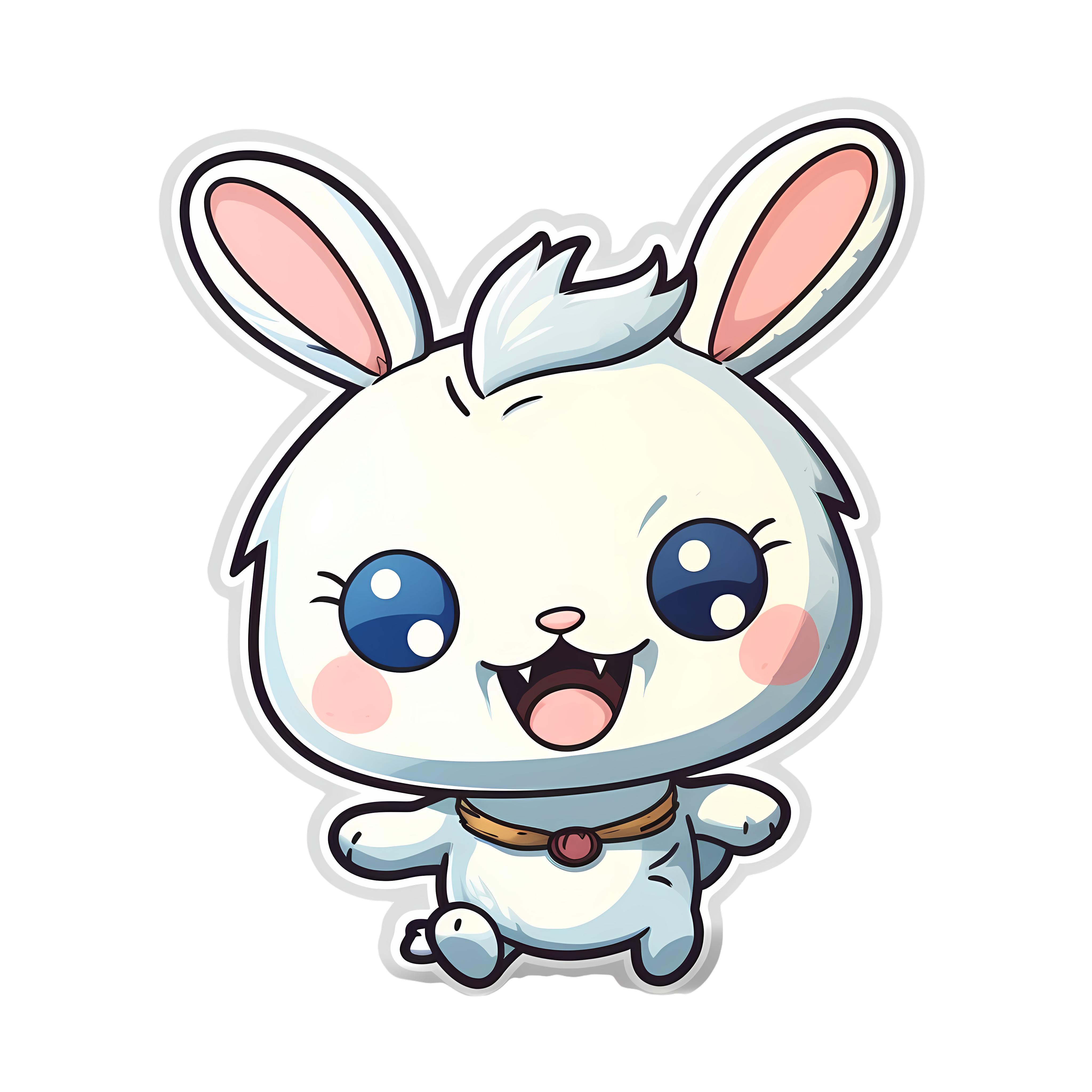 Cute Cartoon Animal Stickers - Ultimate Illustration Design