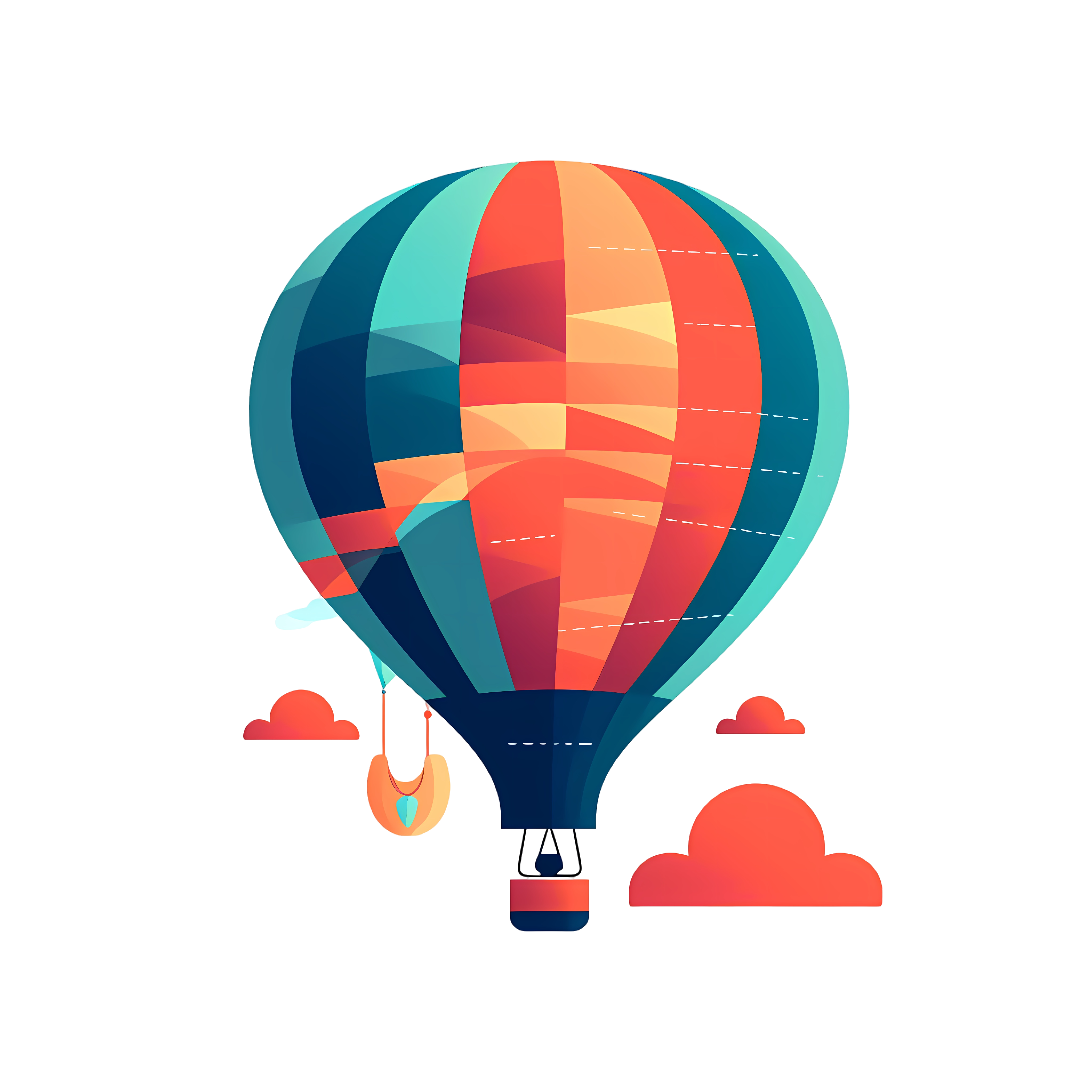 Creative design commercial PNG high-definition illustration materials