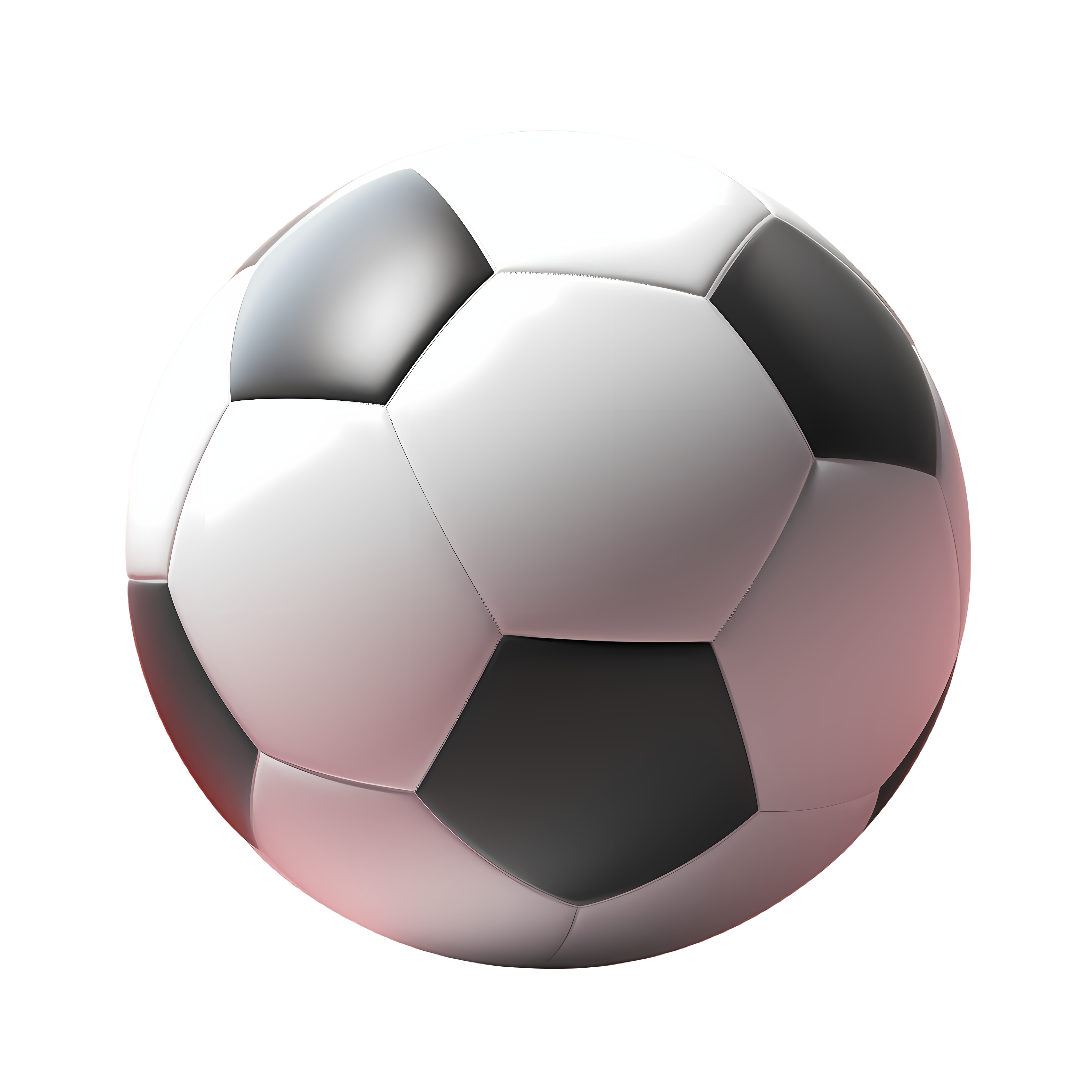 Black and white soccer illustration sports material