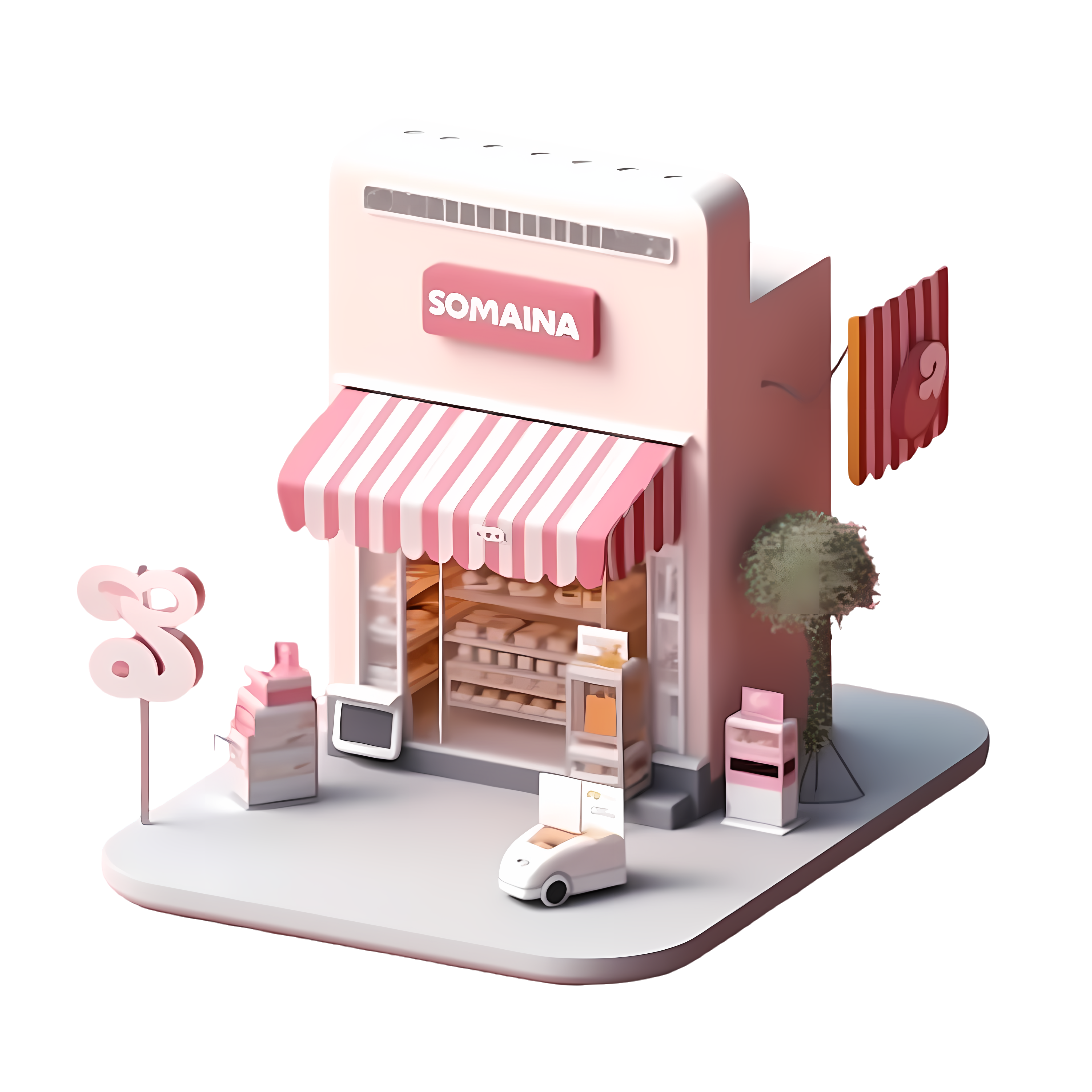 Future Retail Trends in China: Online Store Illustrations