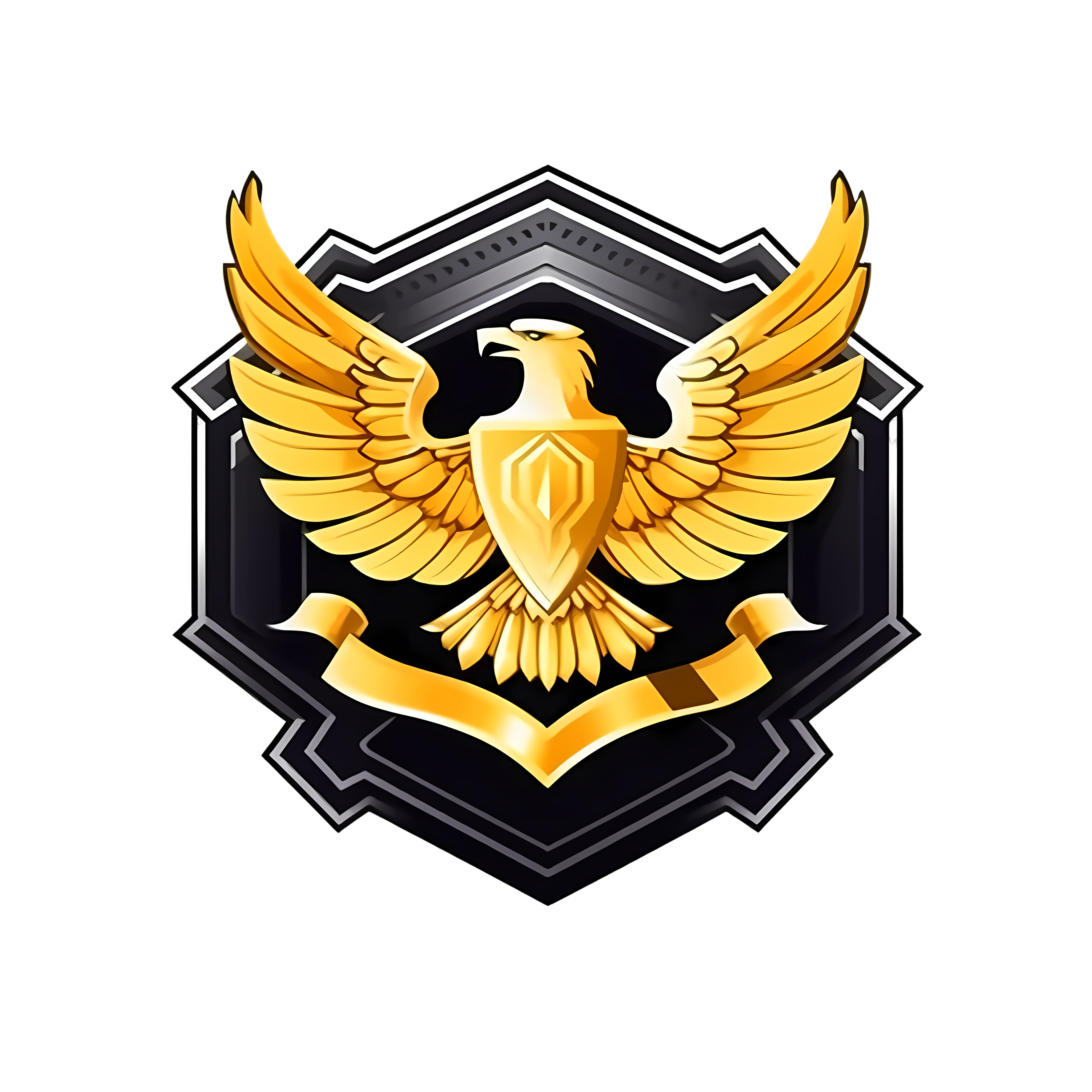 Black Gold Medal Graphic Material