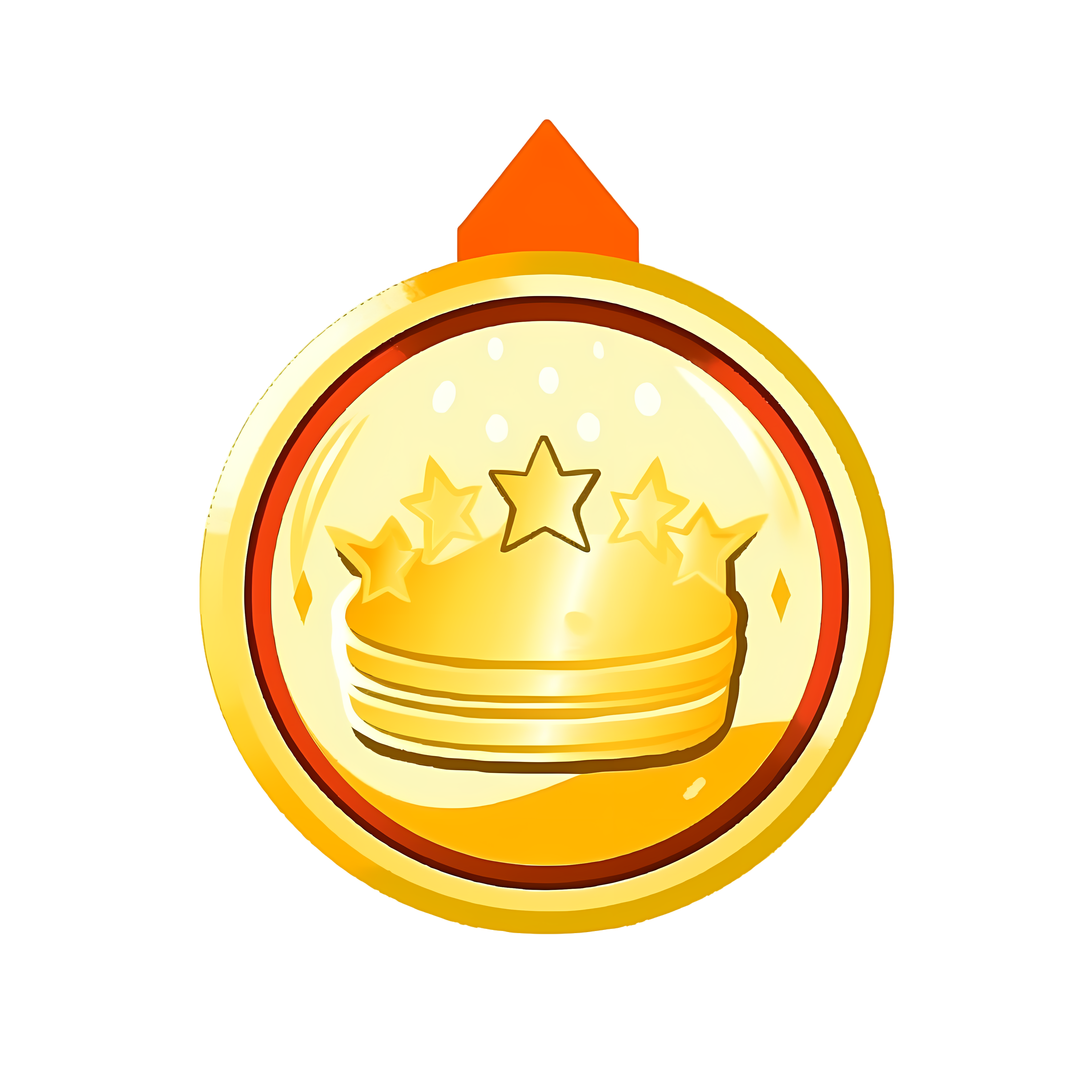 Advertising design badge hand-drawn flat illustration material design for commercial use