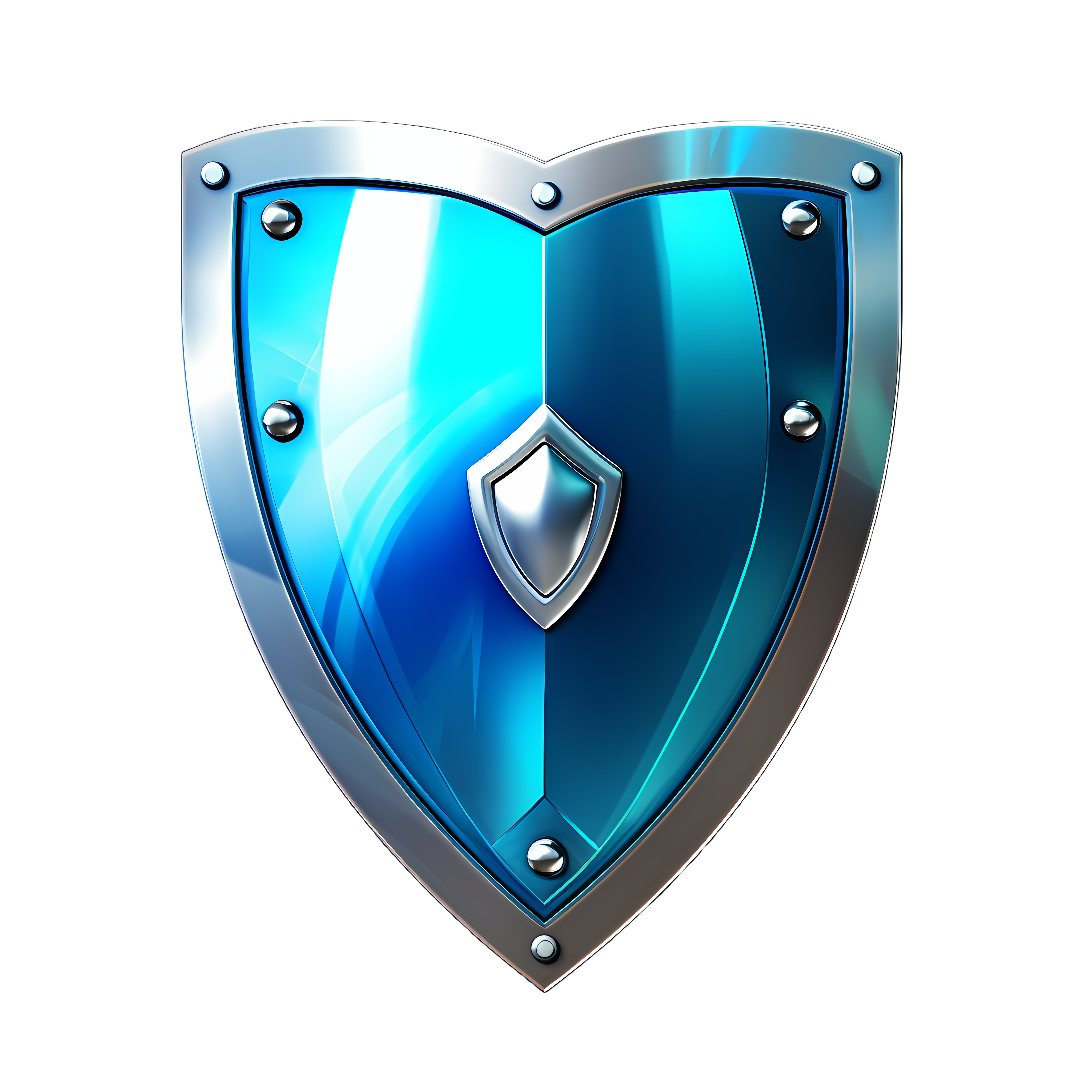 Data Security Shield Icon Material