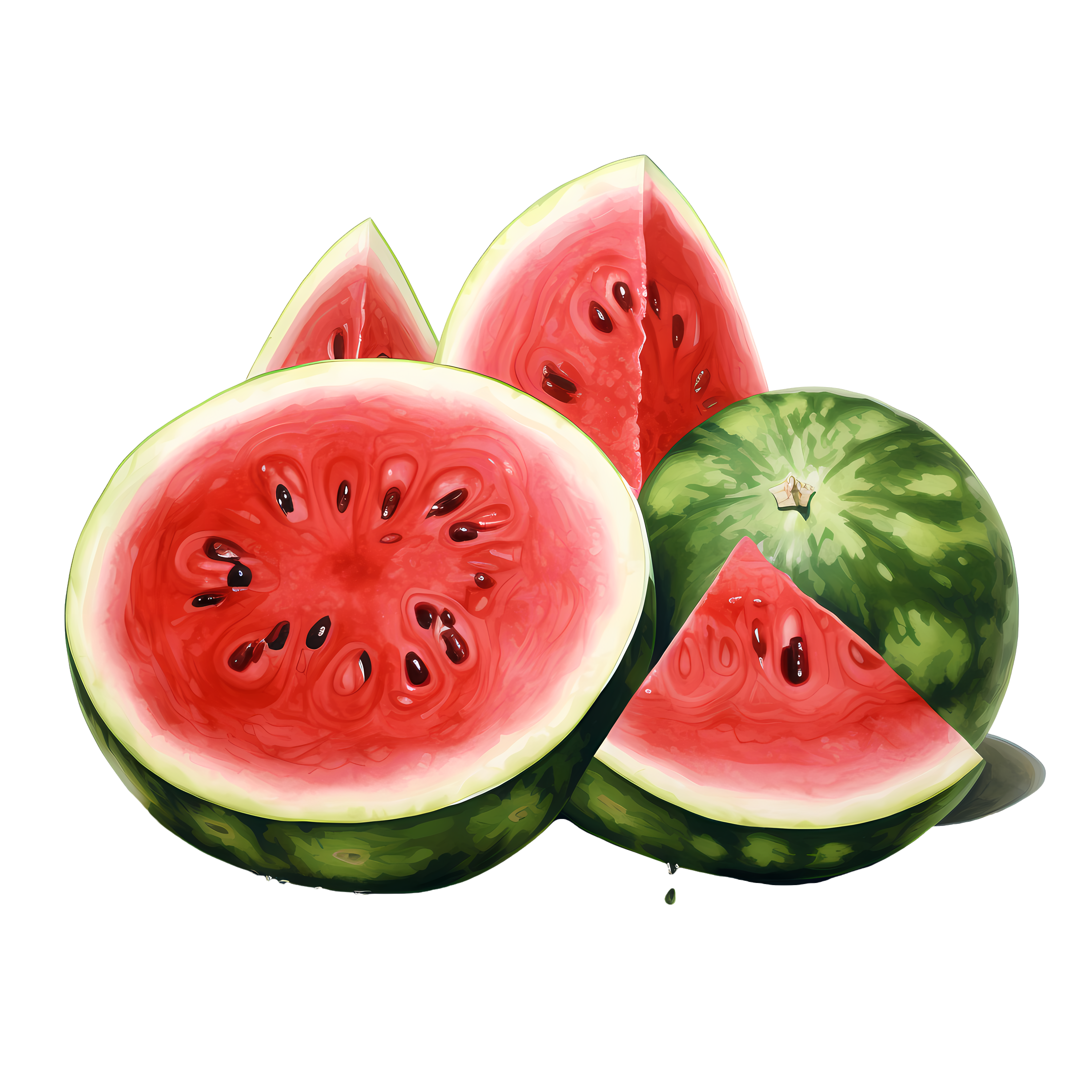 Fruit Illustration Pattern Design