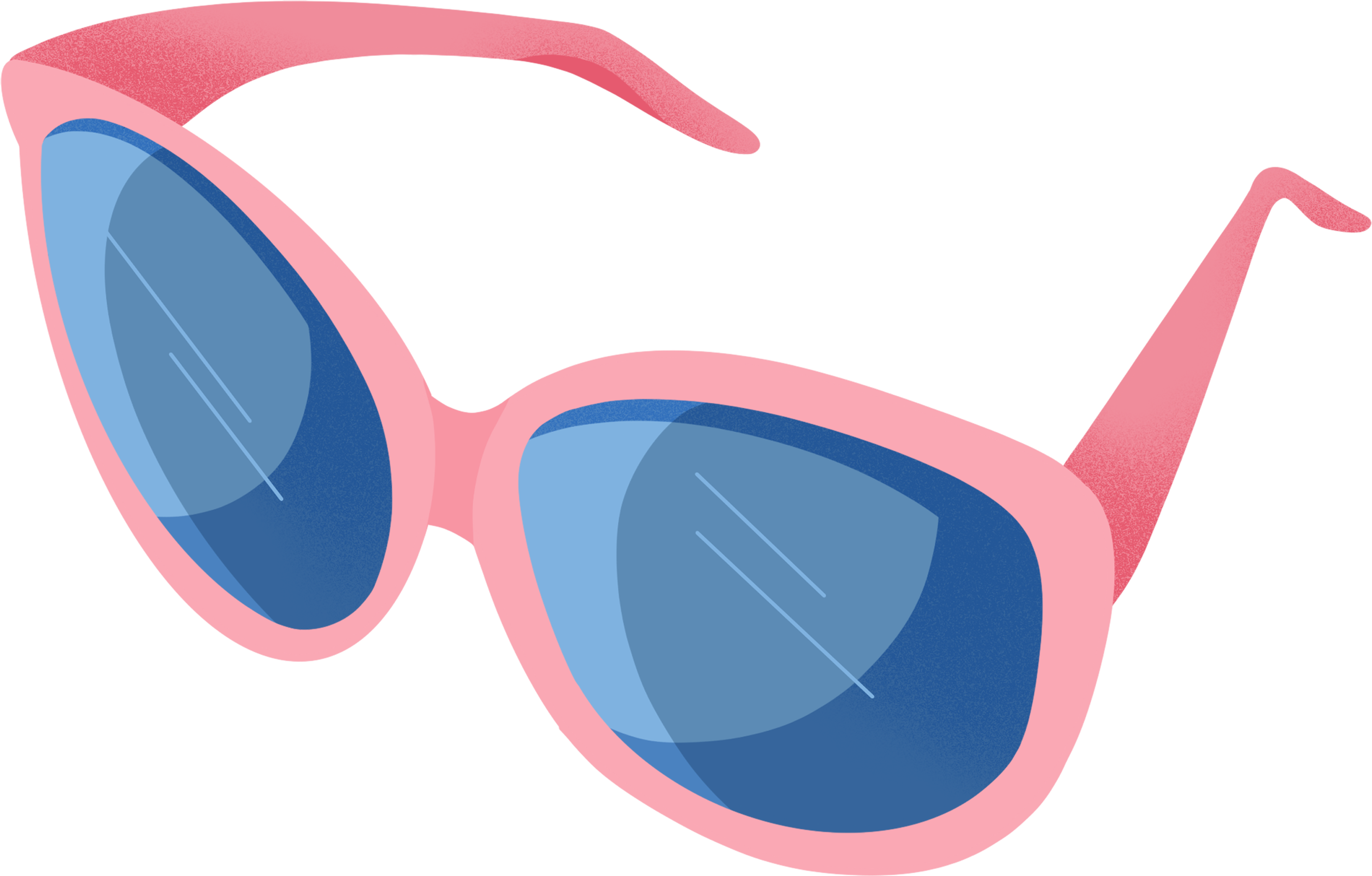 Pink Fashion Sunglasses Material