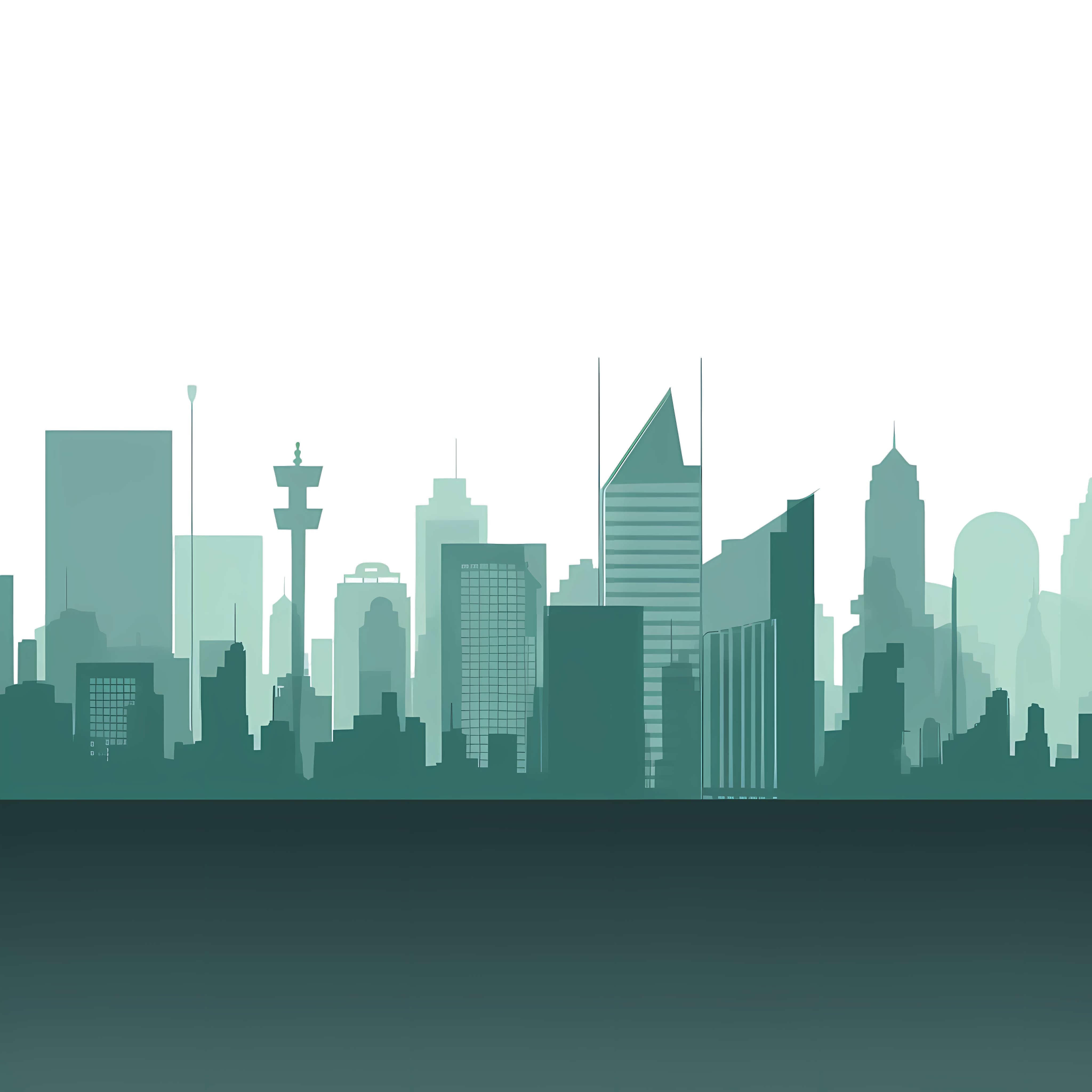 Vector Illustration City Silhouette