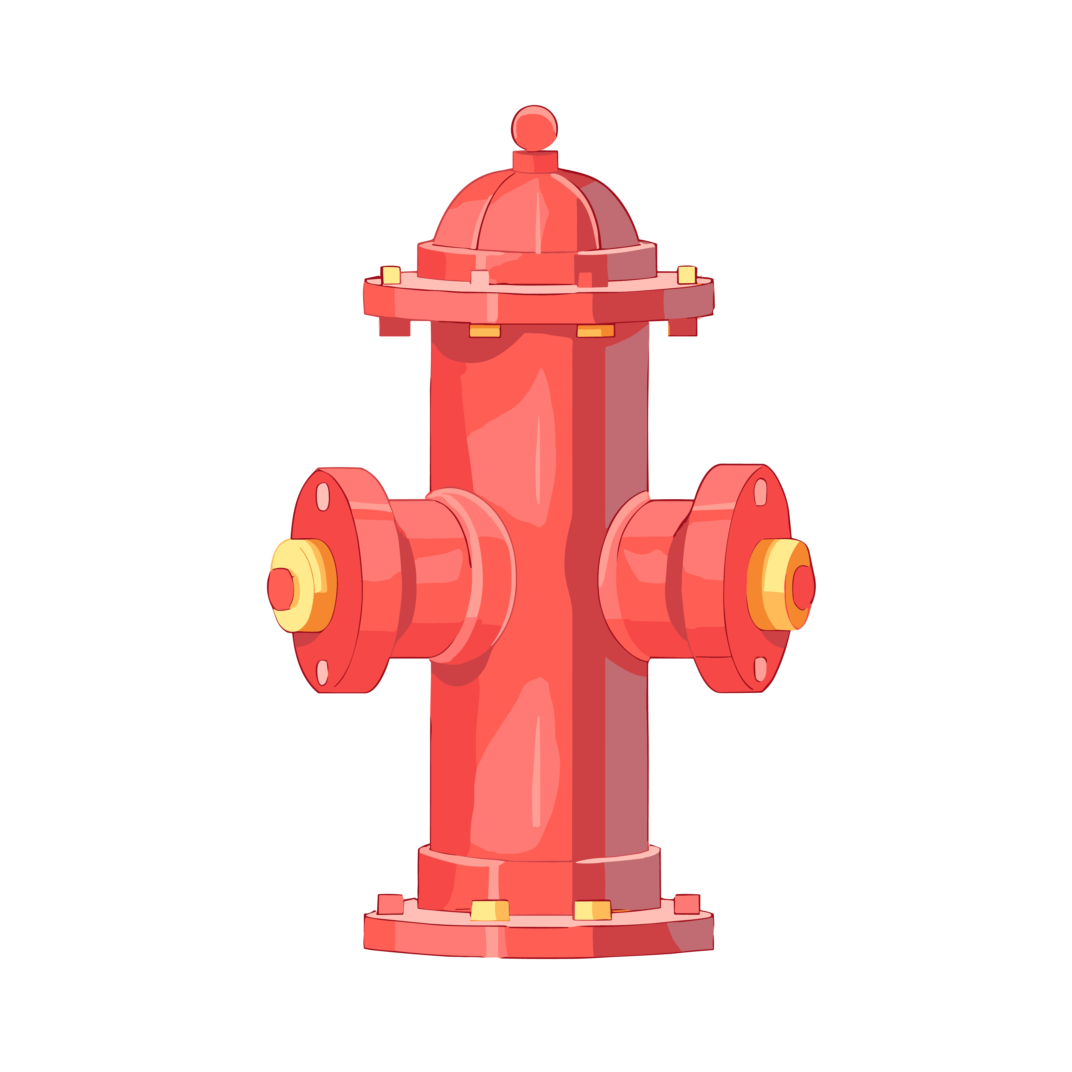 A fire hydrant
