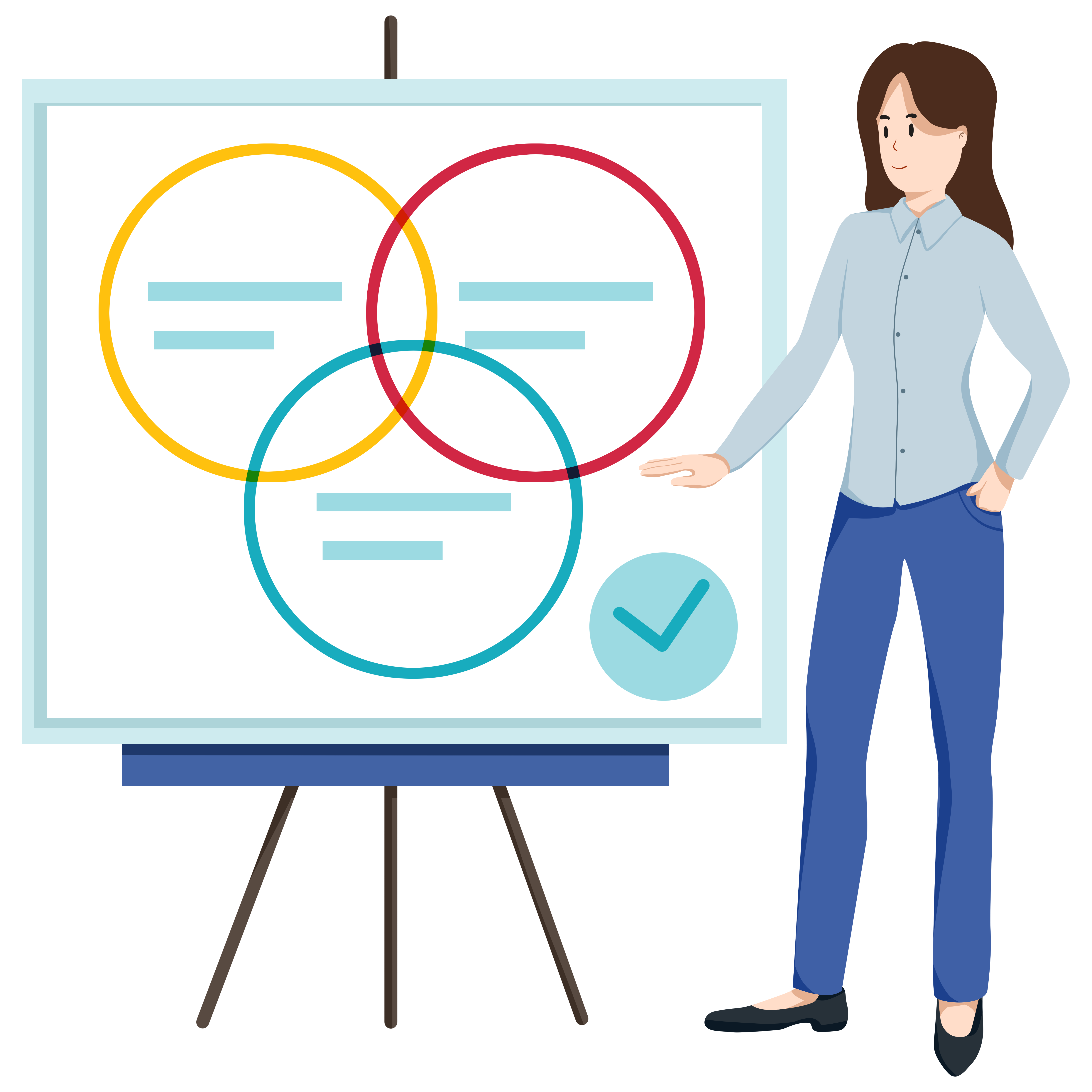 Online Office Onboarding Training Illustration Materials