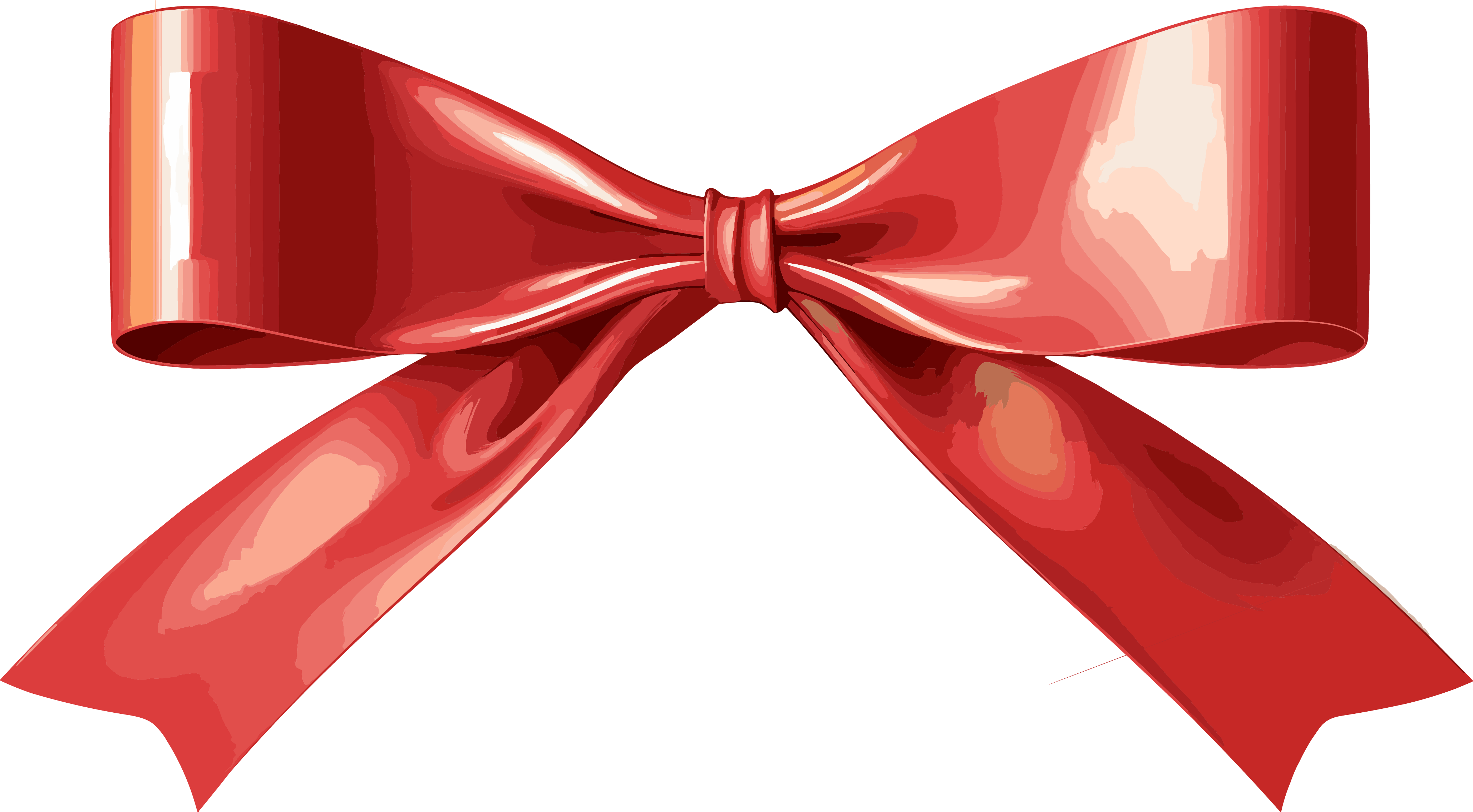 Creative design red bow tie element graphic material