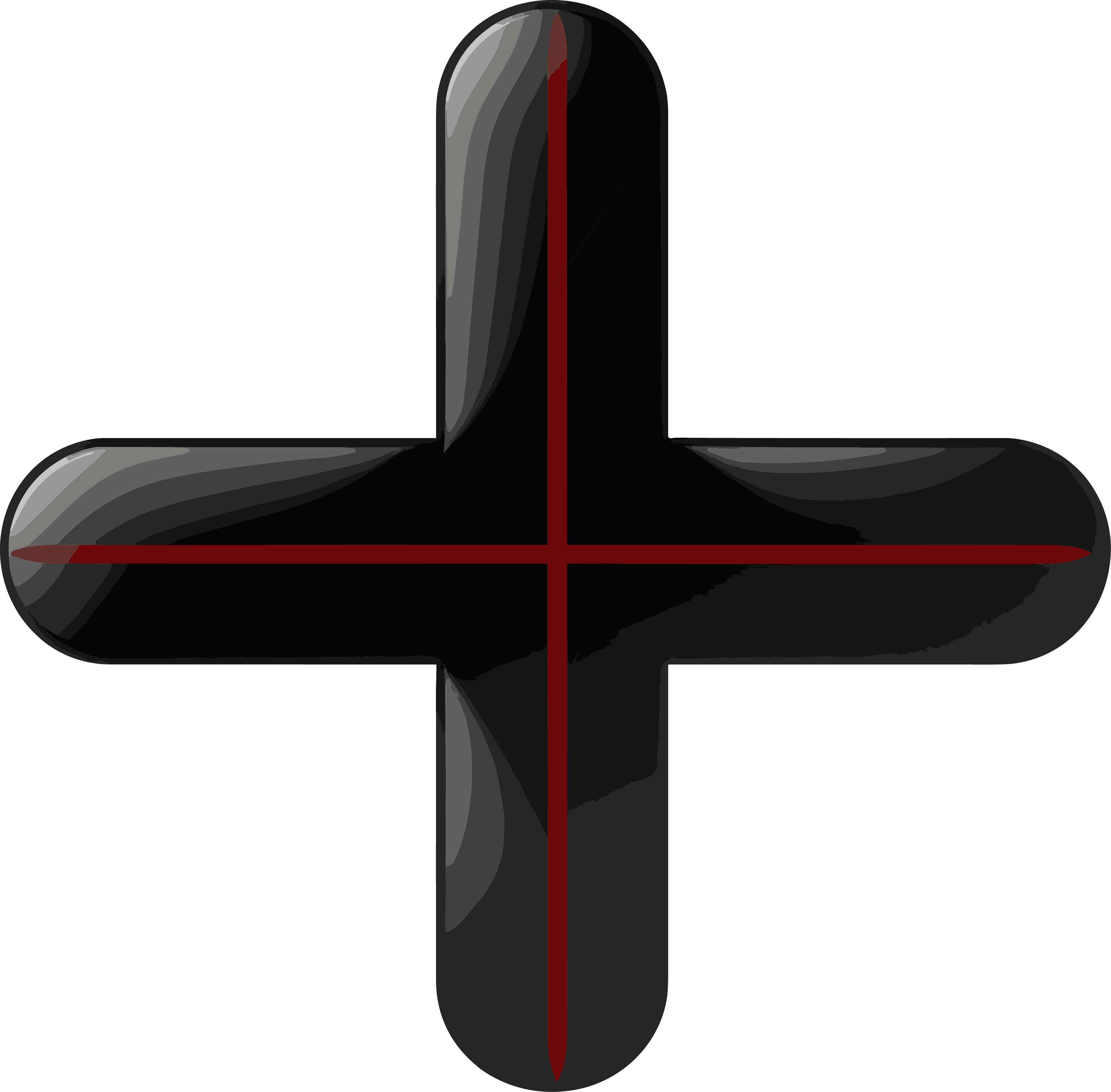 High-definition PNG download of black and white art in the style of Donald Judd with a transparent background