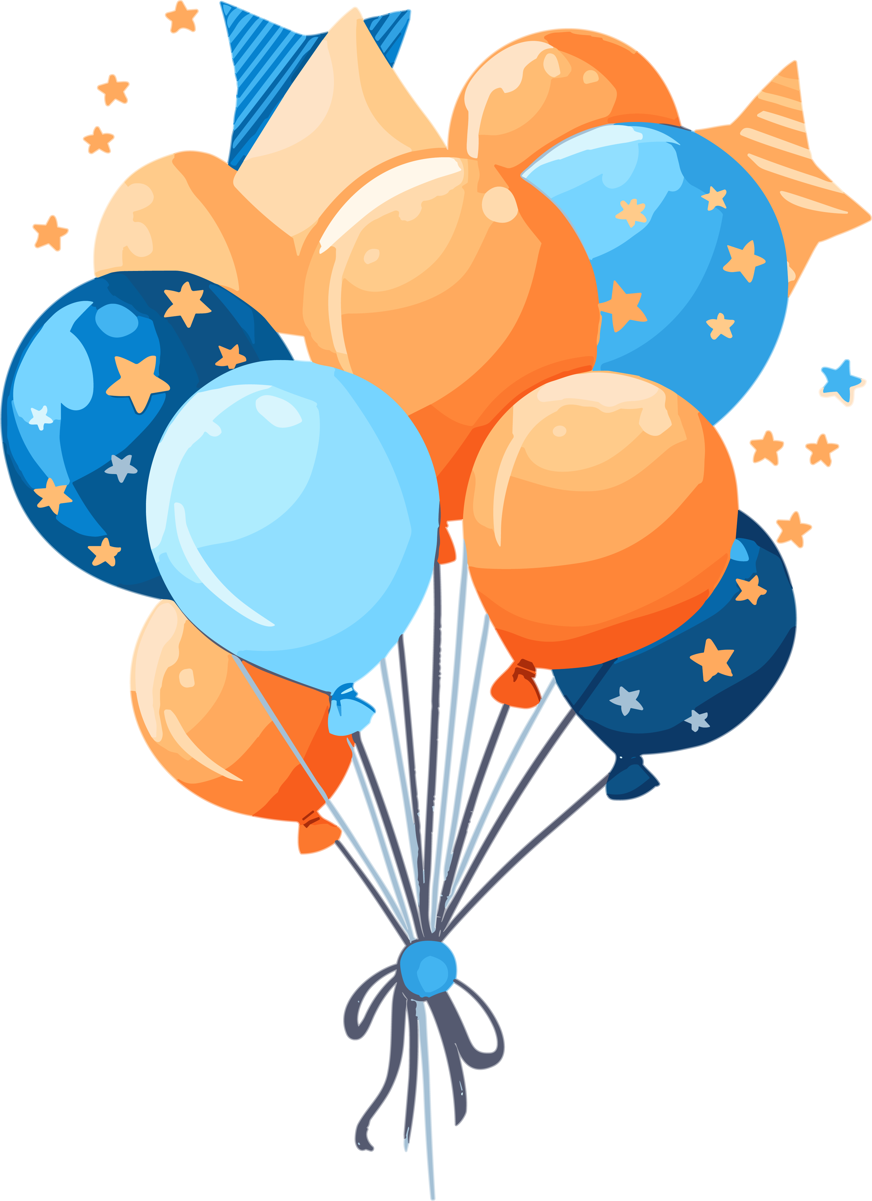 Colorful balloon illustration