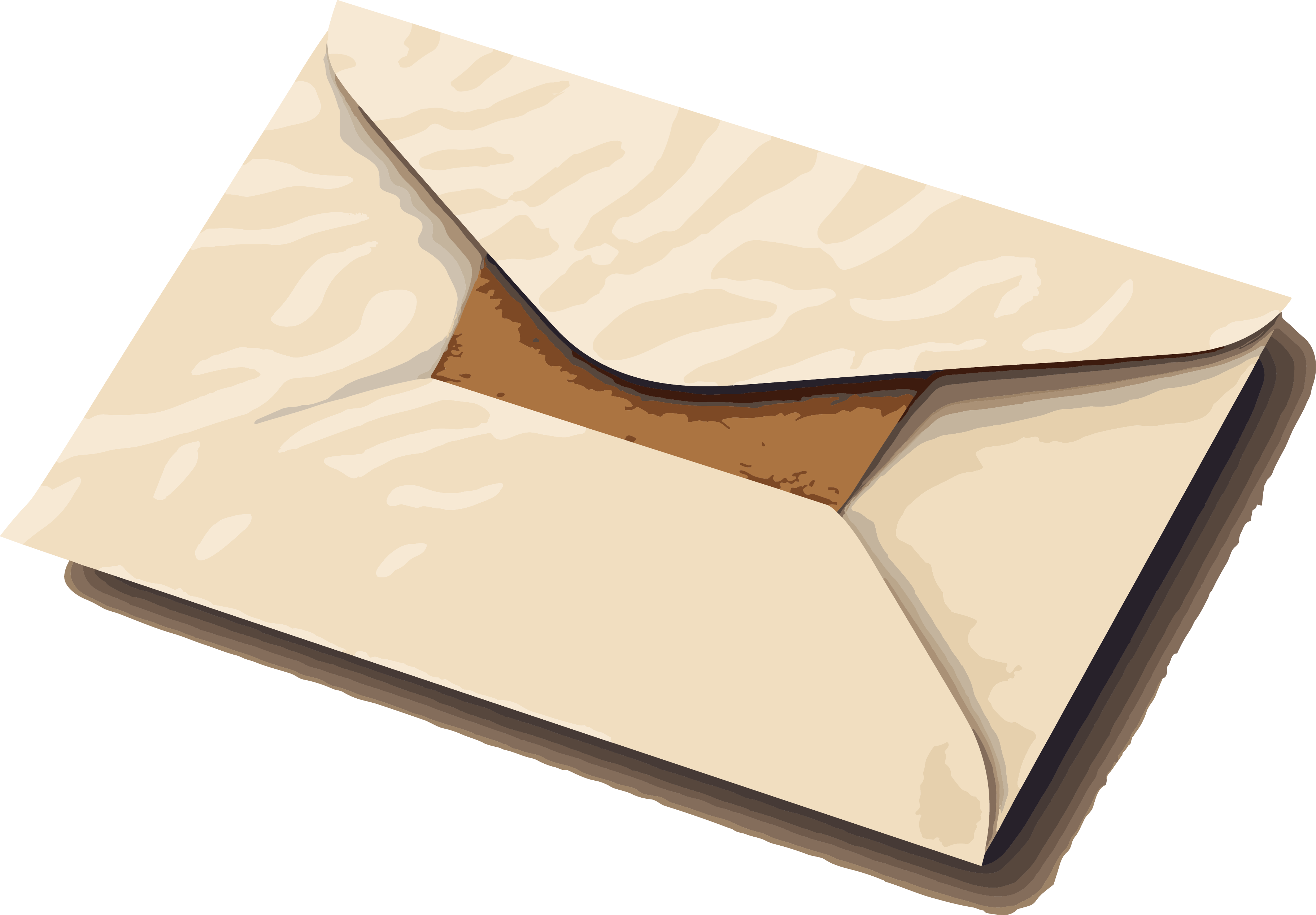 Creative design elements of multi-layer envelopes