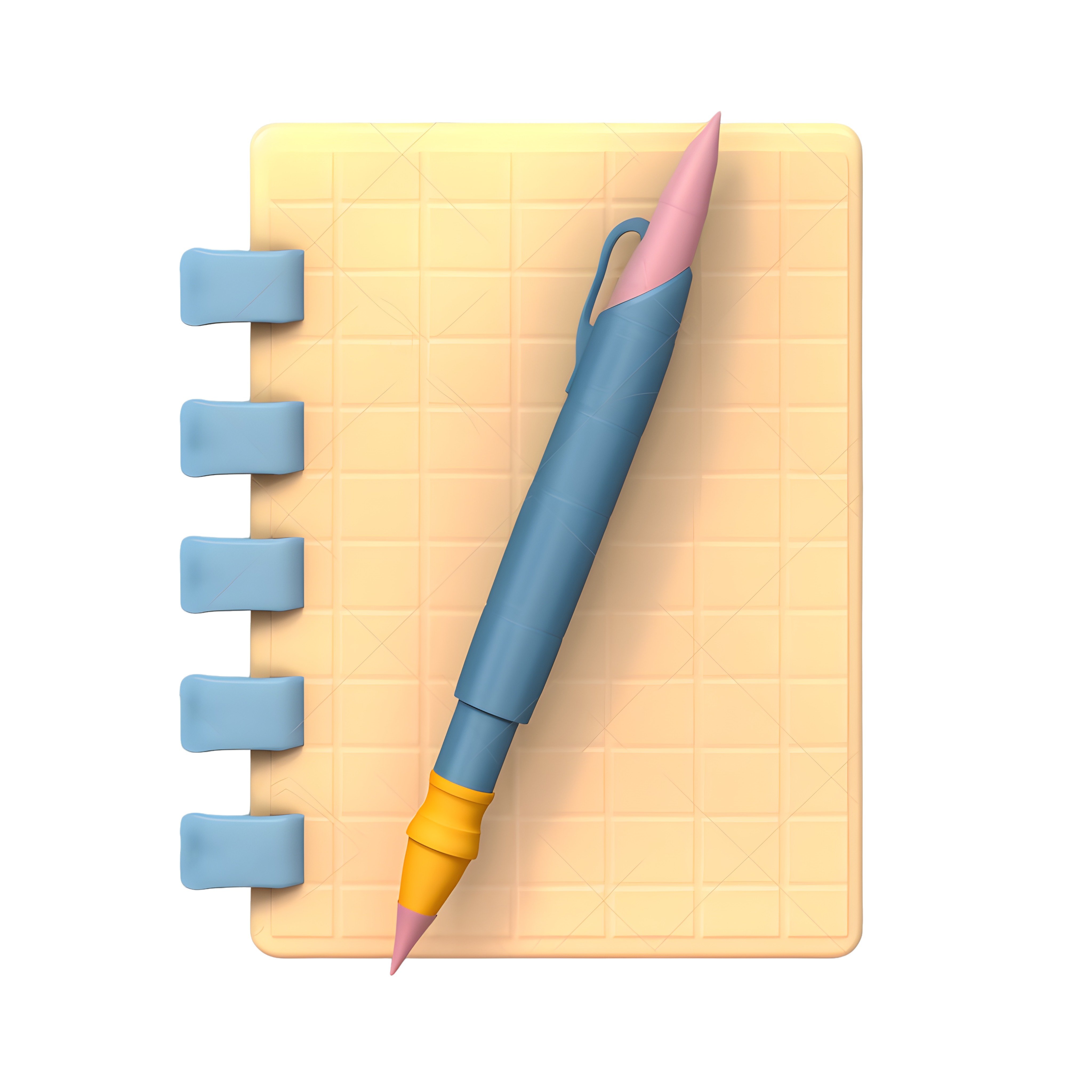 Illustration stationery design commercial materials