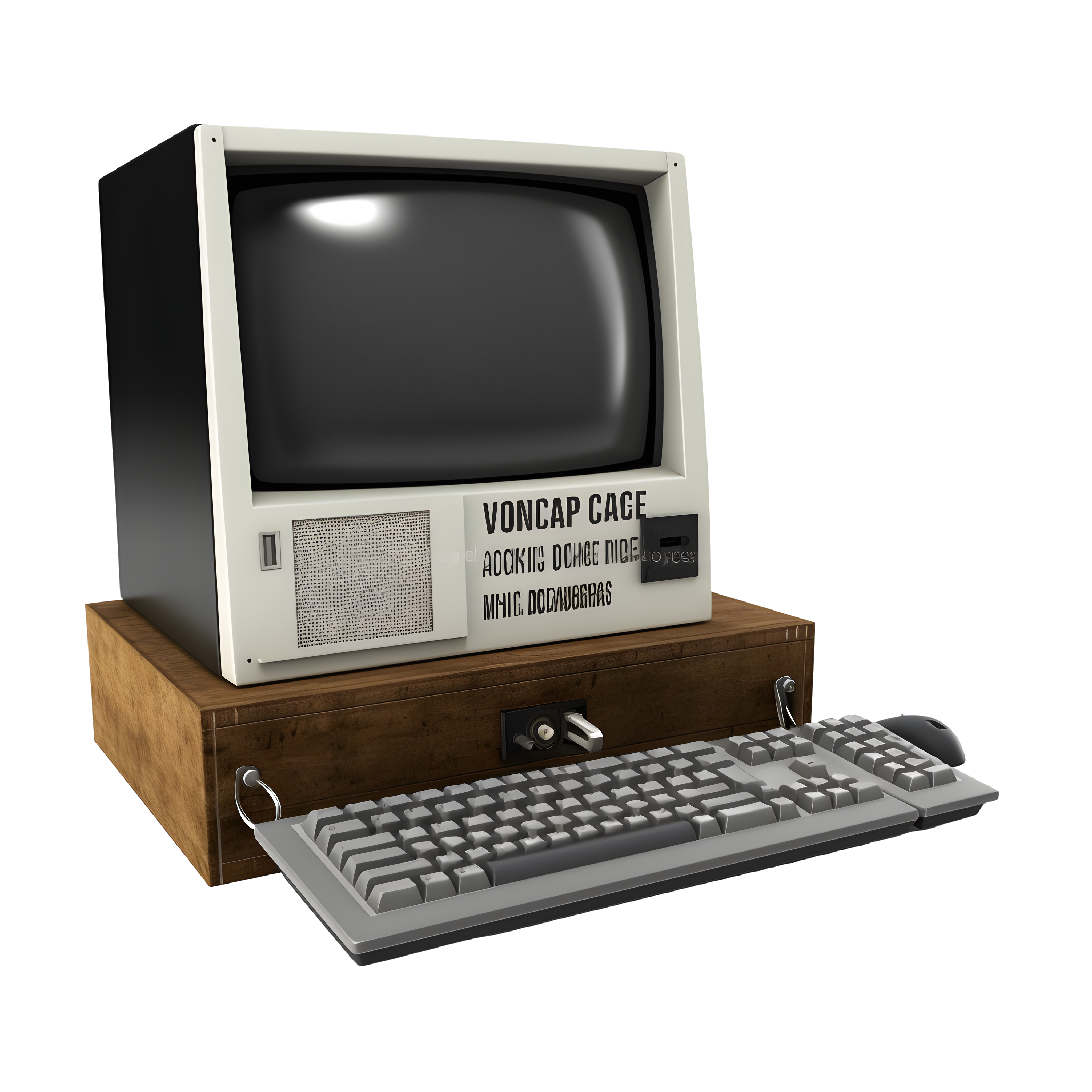 Creative business design materials for desktop computers