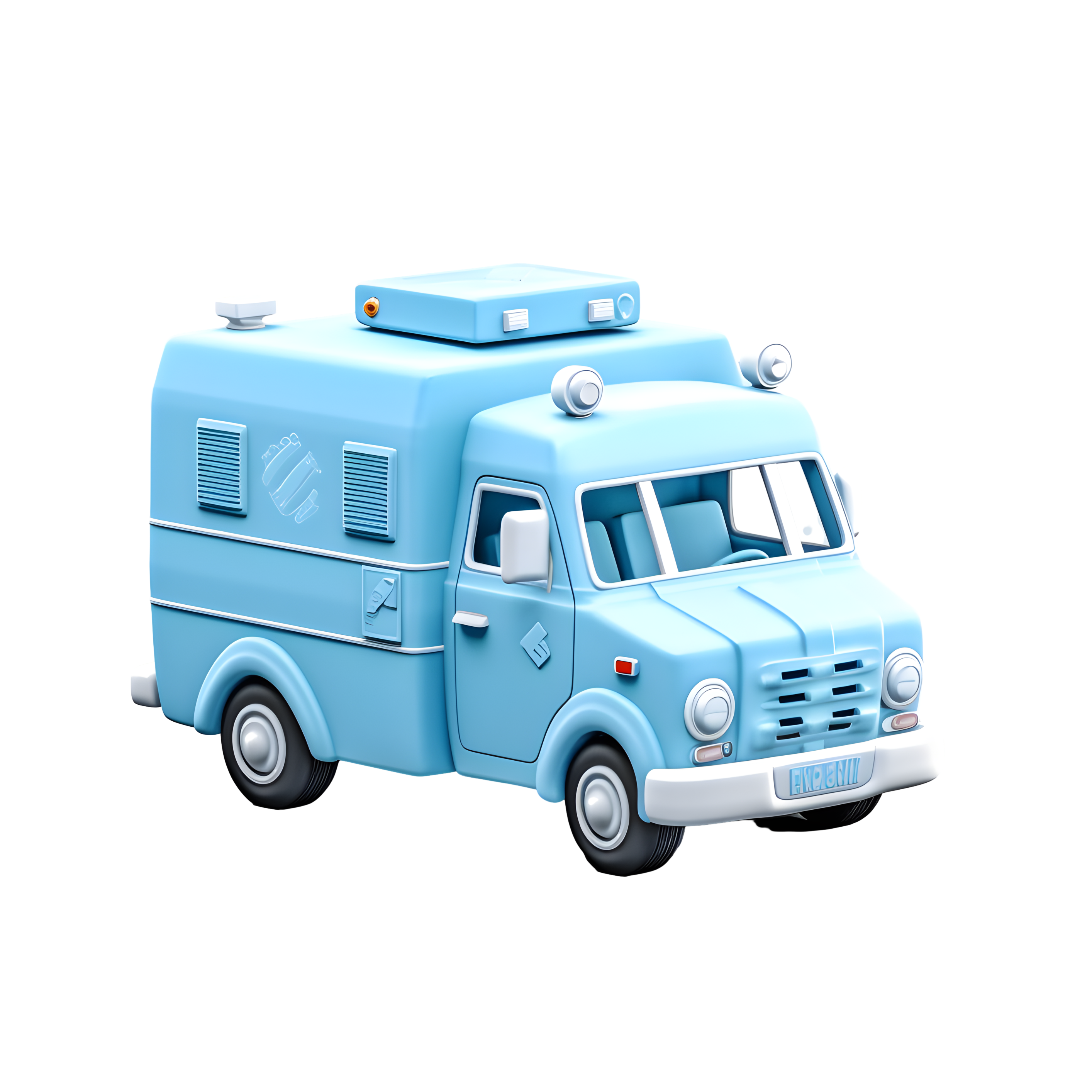 Toy car medical icon design commercial illustration